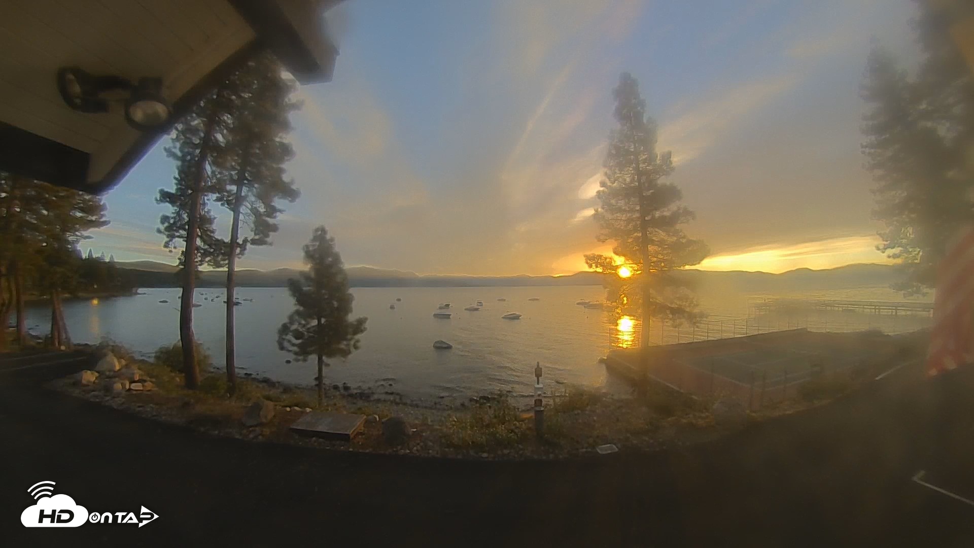 Snapshot of Carnelian Bay Lake Tahoe Live Webcam taken Sep 26, 2026, 7:05am PDT