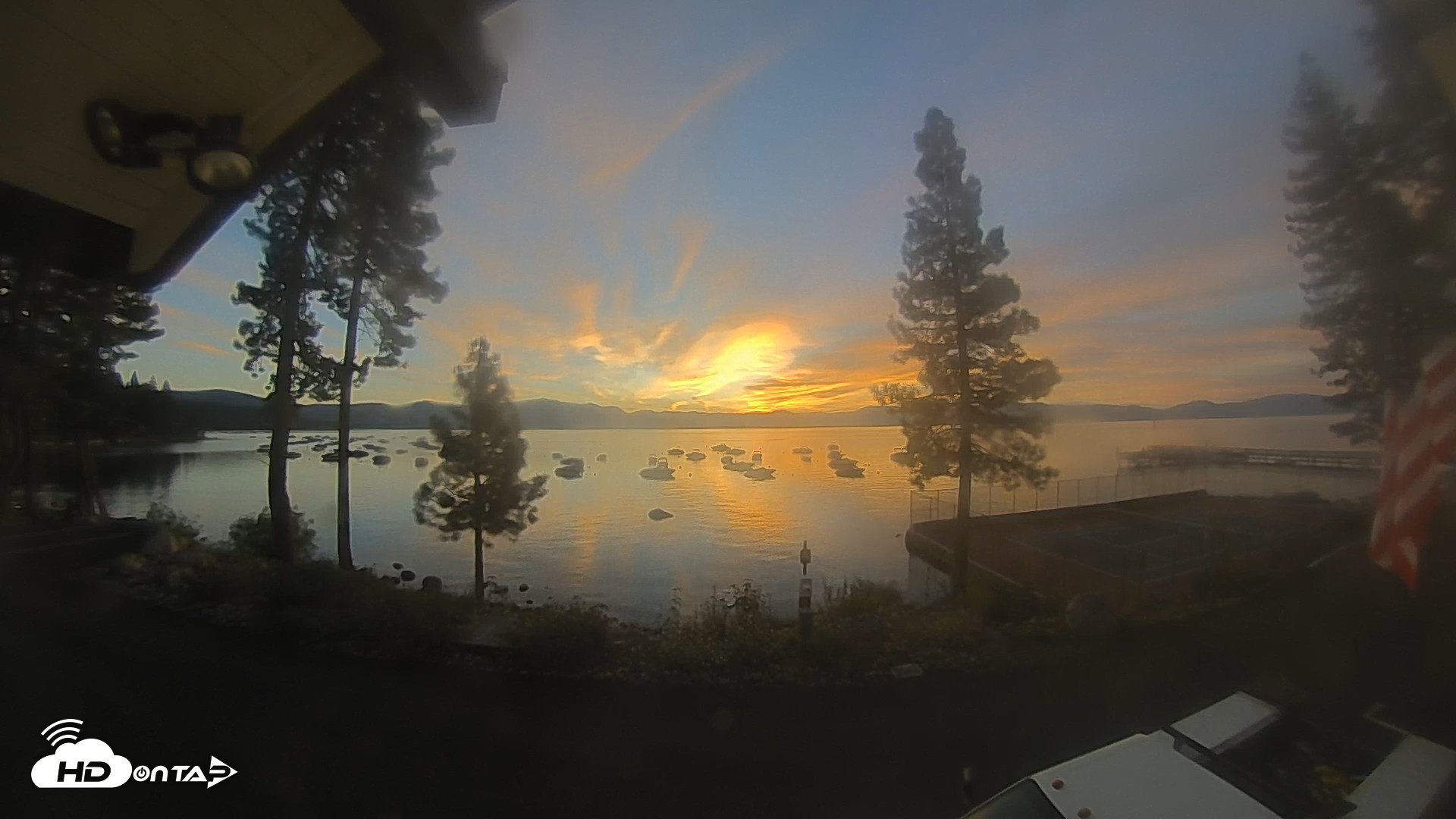 Snapshot of Carnelian Bay Lake Tahoe Live Webcam taken Aug 12, 2026, 6:06am PDT