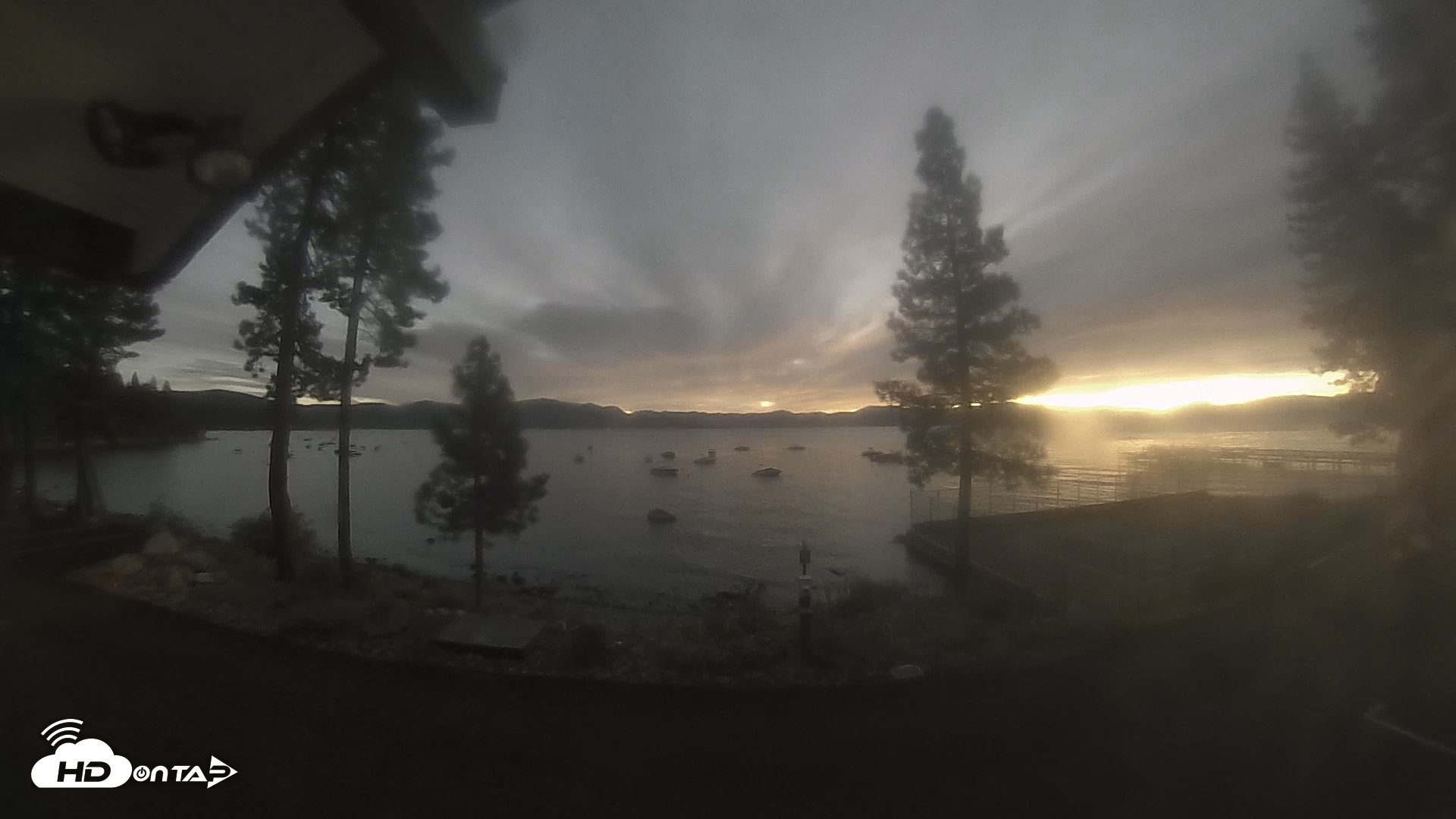 Snapshot of Carnelian Bay Lake Tahoe Live Webcam taken Sep 26, 2026, 6:29am PDT
