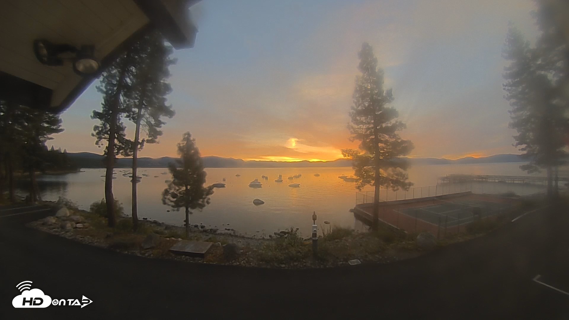 Snapshot of Carnelian Bay Lake Tahoe Live Webcam taken Sep 20, 2026, 6:49am PDT