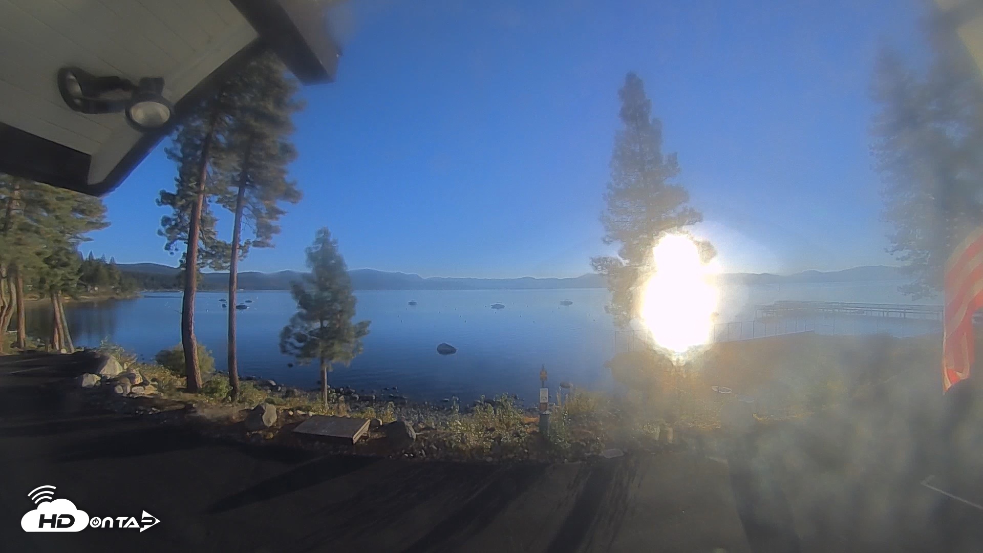 Snapshot of Carnelian Bay Lake Tahoe Live Webcam taken Oct 6, 2026, 7:34am PDT