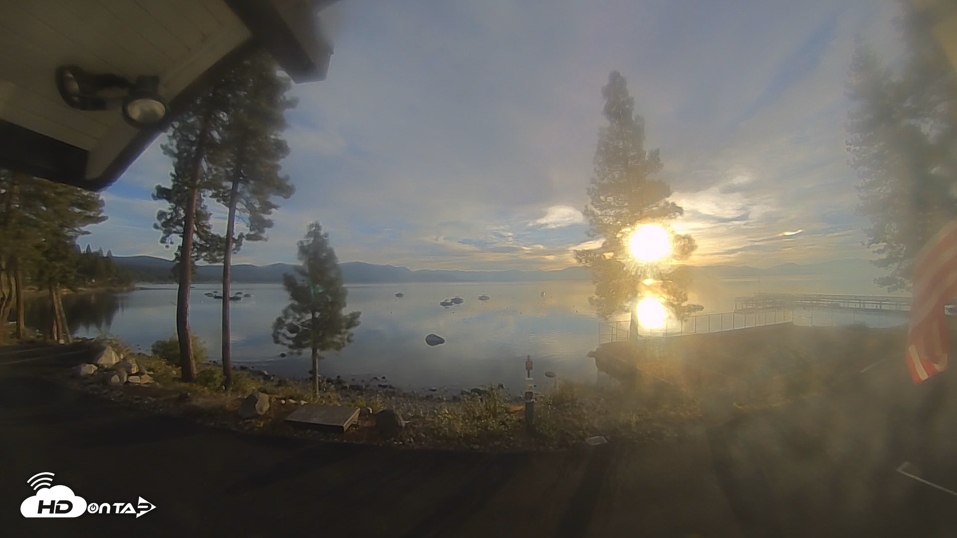 Snapshot of Carnelian Bay Lake Tahoe Live Webcam taken Oct 2, 2026, 7:34am PDT