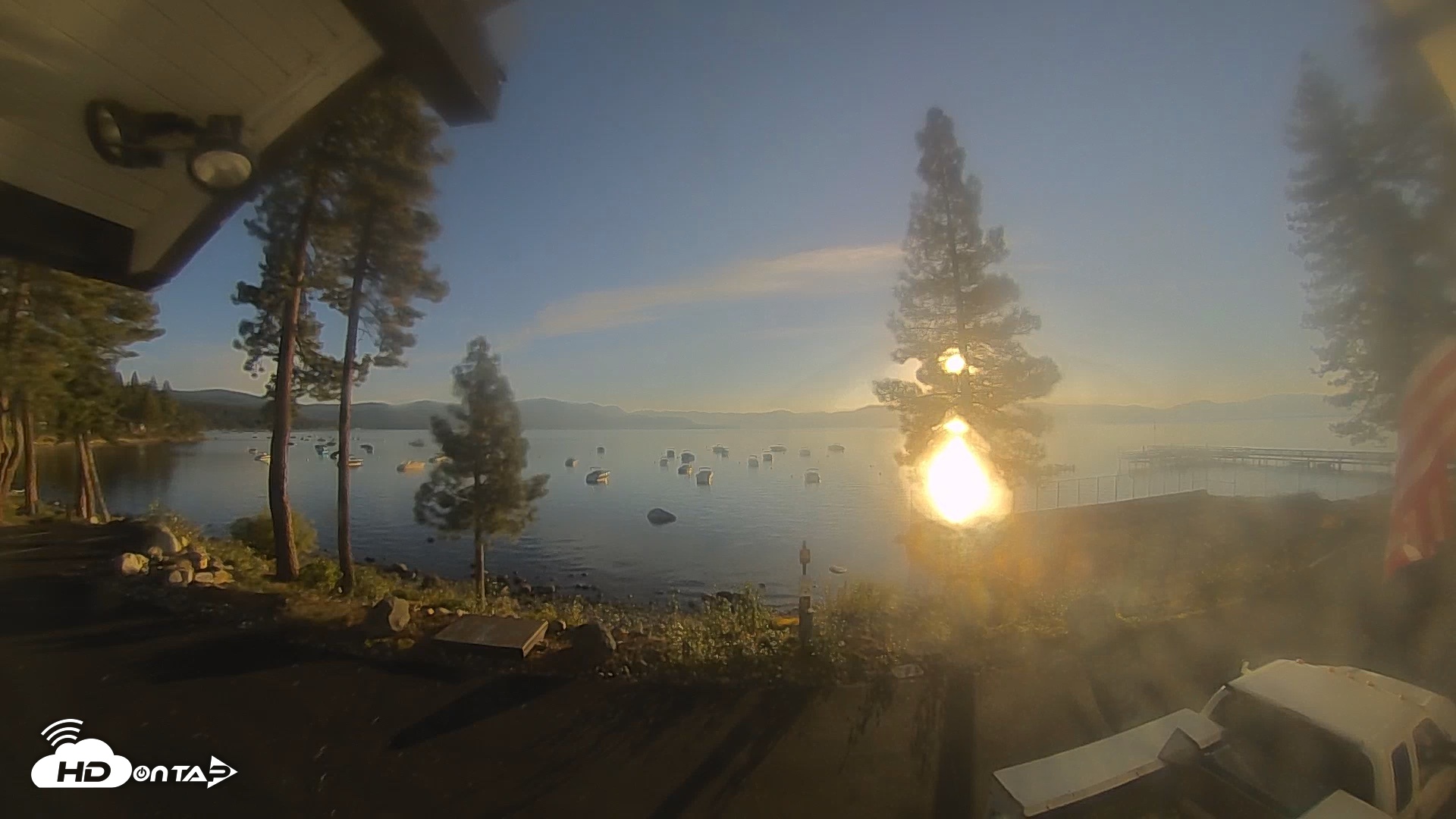 Snapshot of Carnelian Bay Lake Tahoe Live Webcam taken Sep 22, 2026, 7:32am PDT