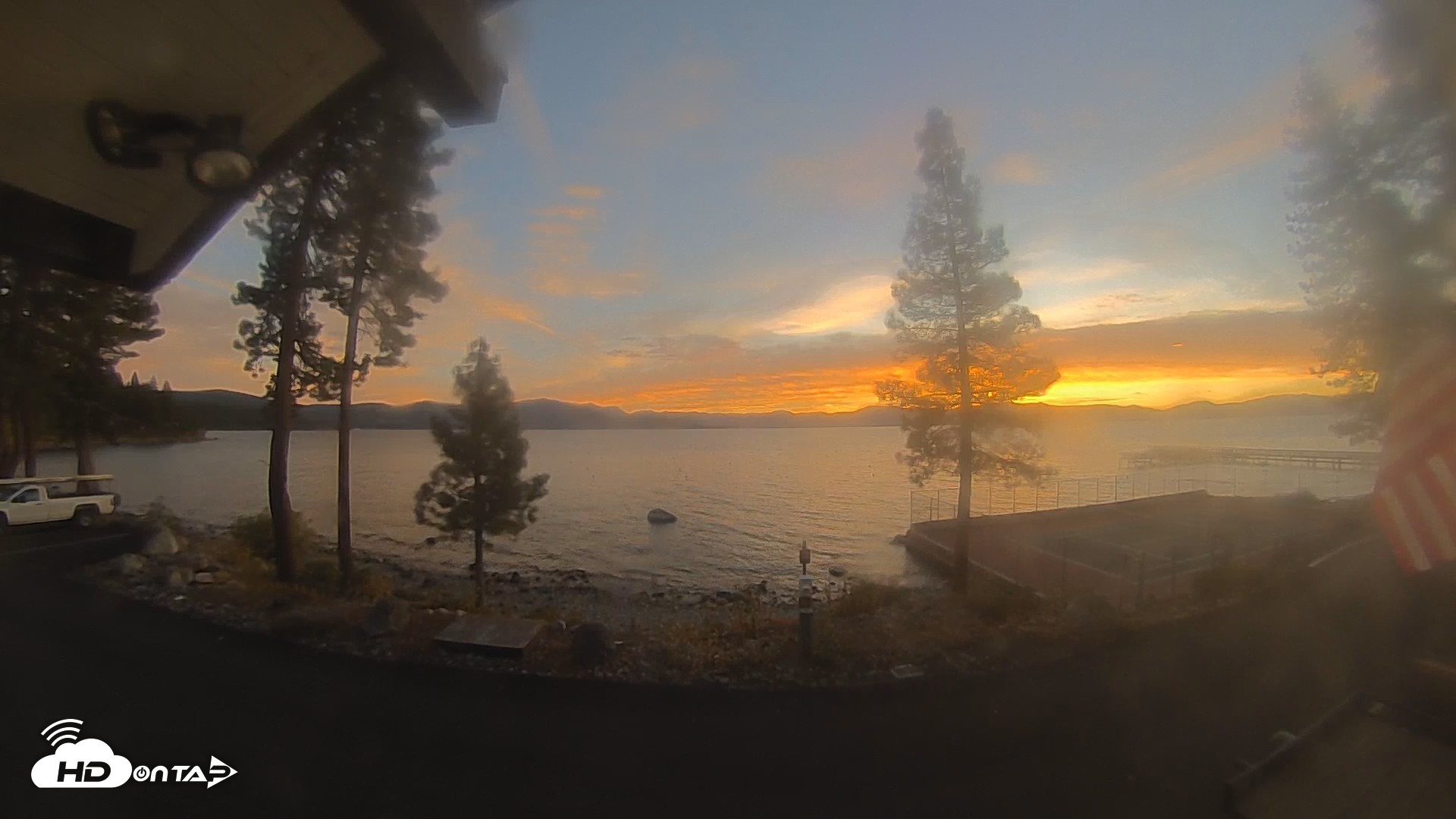 Snapshot of Carnelian Bay Lake Tahoe Live Webcam taken Oct 20, 2026, 7:13am PDT