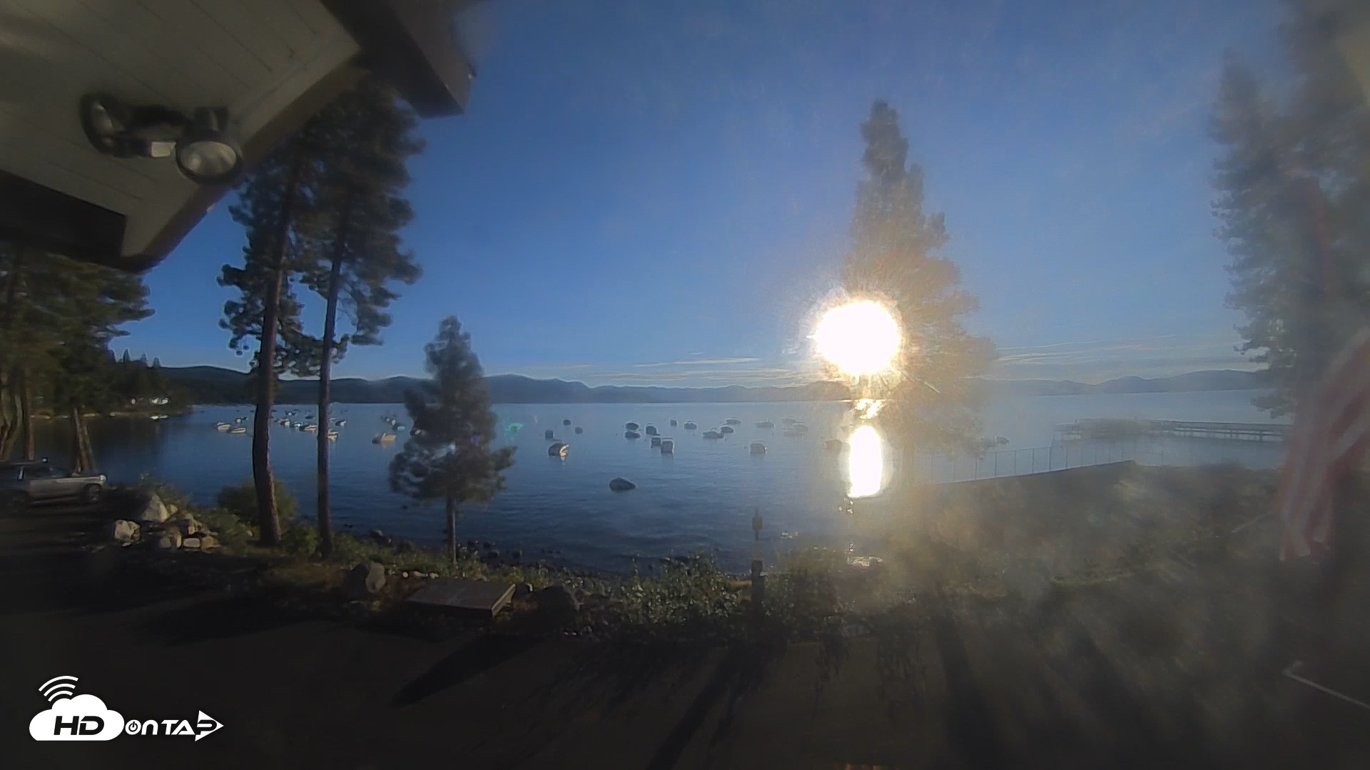 Snapshot of Carnelian Bay Lake Tahoe Live Webcam taken Sep 11, 2026, 7:27am PDT