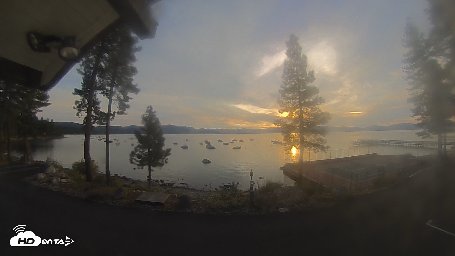 Snapshot of Carnelian Bay Lake Tahoe Live Webcam taken Sep 20, 2026, 7:24am PDT