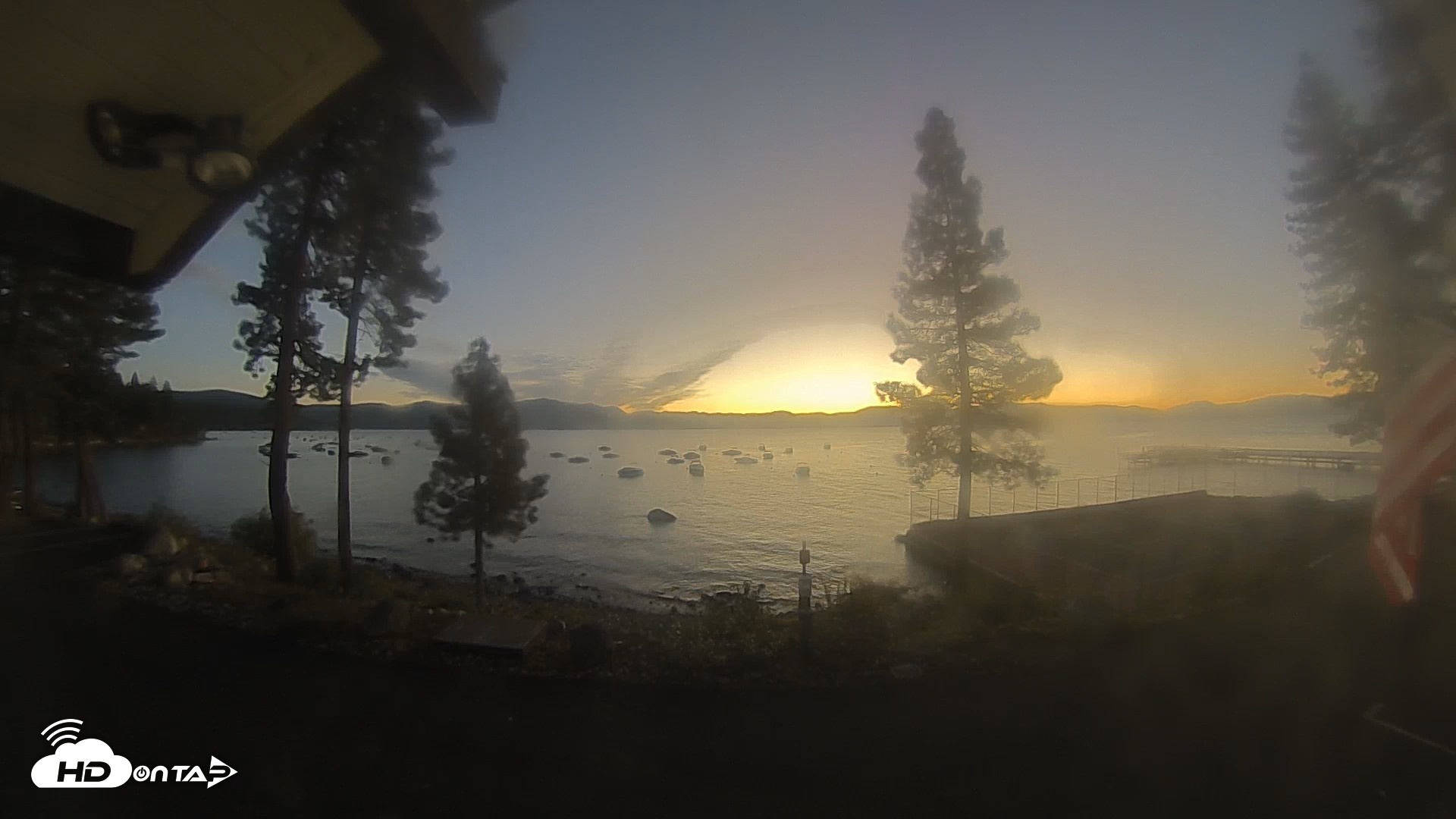 Snapshot of Carnelian Bay Lake Tahoe Live Webcam taken Sep 16, 2026, 6:26am PDT