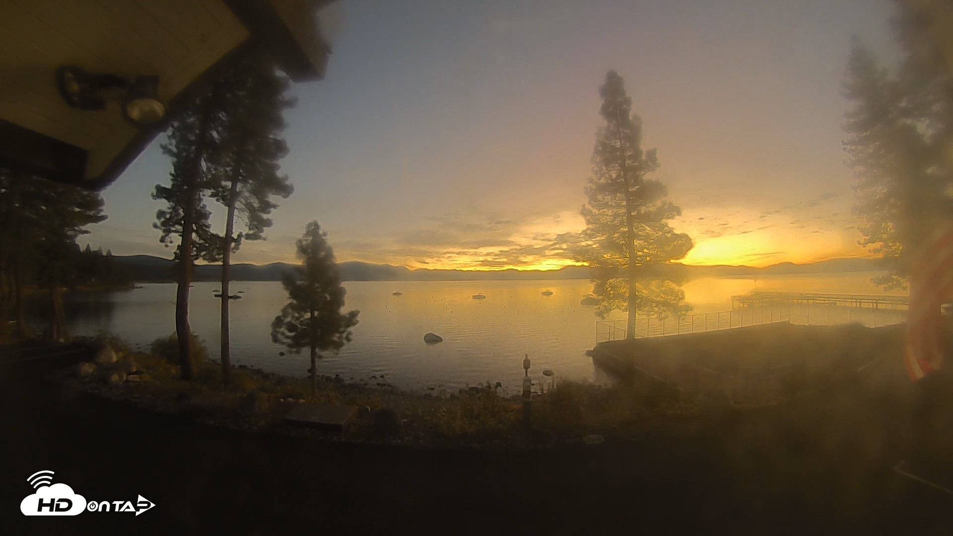 Snapshot of Carnelian Bay Lake Tahoe Live Webcam taken Oct 4, 2026, 6:40am PDT