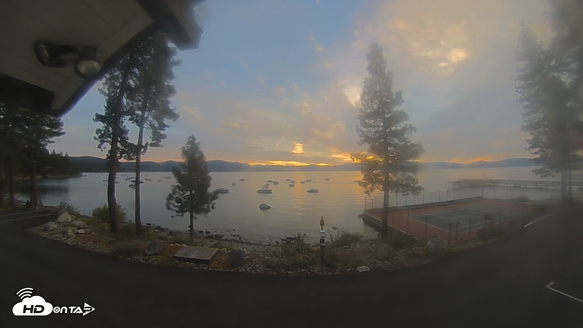 Snapshot of Carnelian Bay Lake Tahoe Live Webcam taken Sep 20, 2026, 6:53am PDT