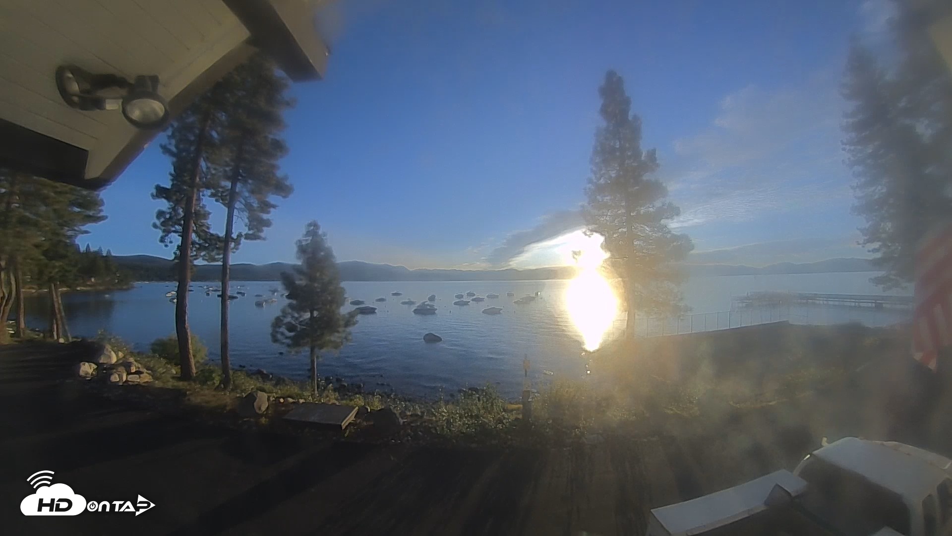 Snapshot of Carnelian Bay Lake Tahoe Live Webcam taken Sep 15, 2026, 7:05am PDT