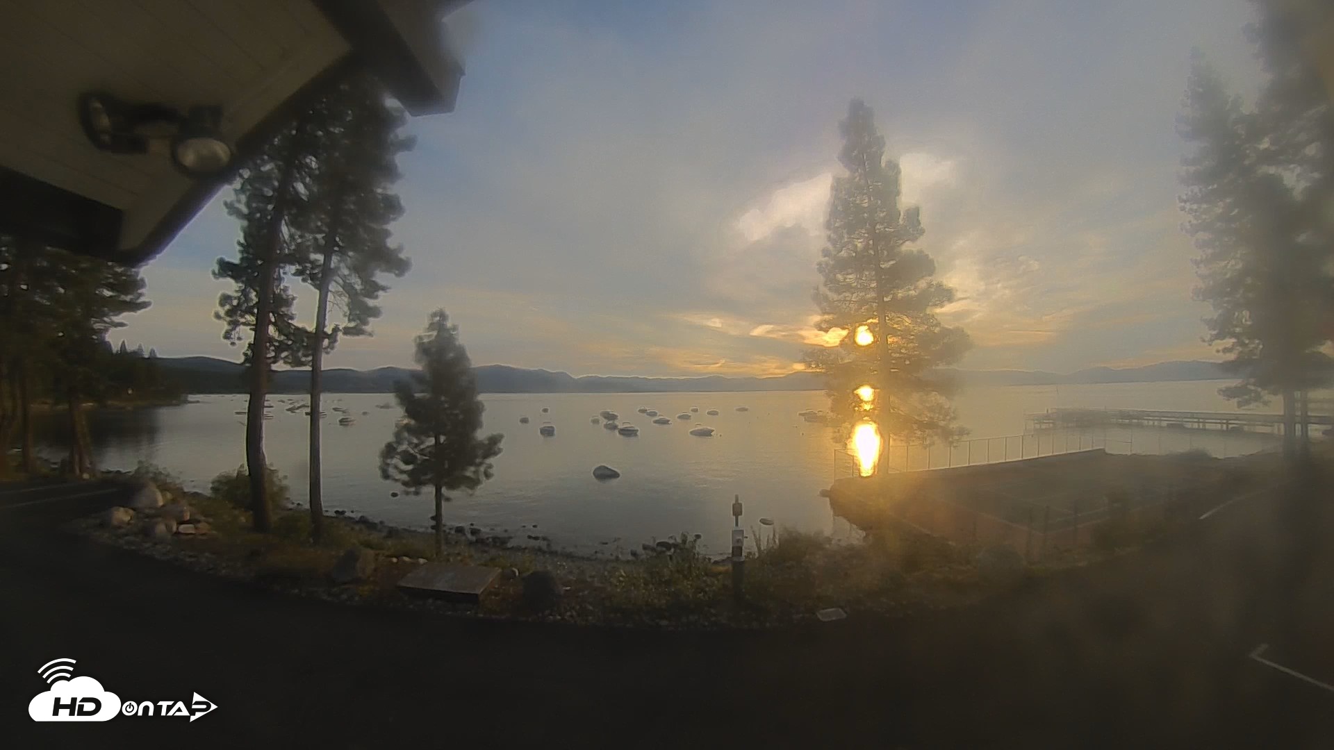 Snapshot of Carnelian Bay Lake Tahoe Live Webcam taken Sep 20, 2026, 7:27am PDT
