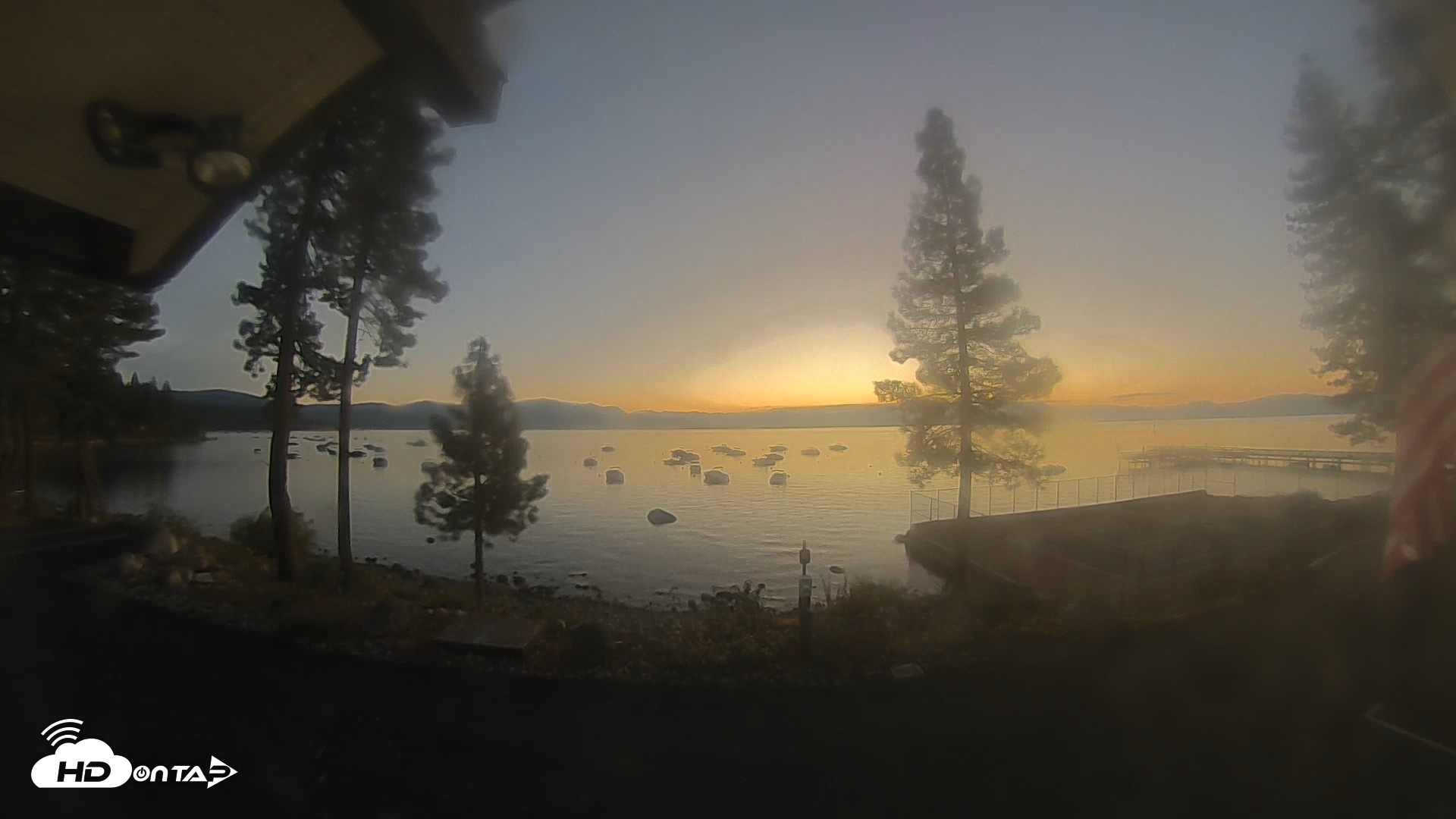 Snapshot of Carnelian Bay Lake Tahoe Live Webcam taken Sep 22, 2026, 6:37am PDT