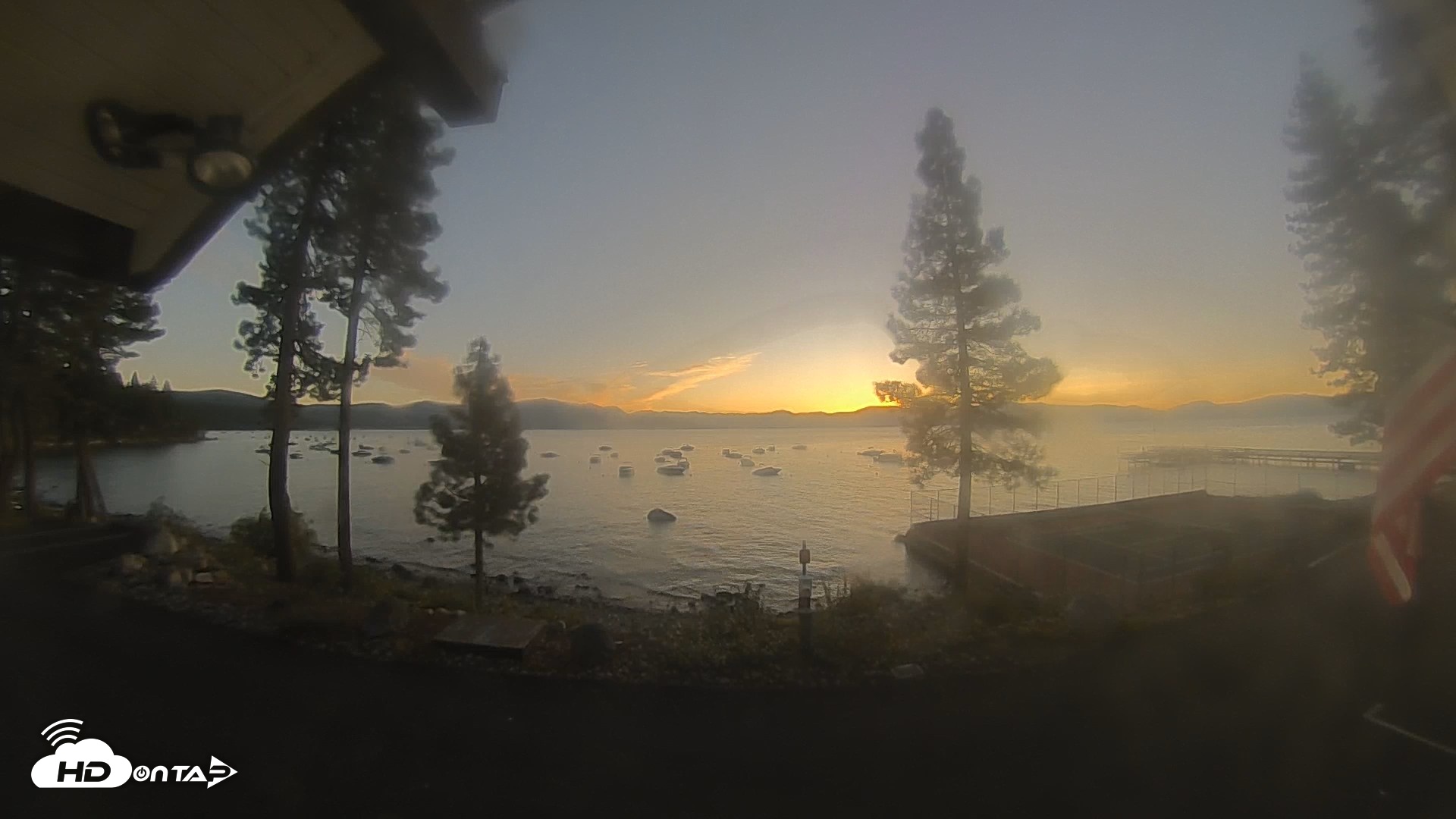 Snapshot of Carnelian Bay Lake Tahoe Live Webcam taken Sep 16, 2026, 6:49am PDT