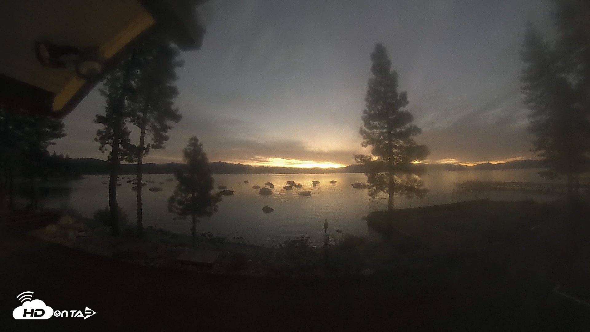 Snapshot of Carnelian Bay Lake Tahoe Live Webcam taken Sep 20, 2026, 6:21am PDT