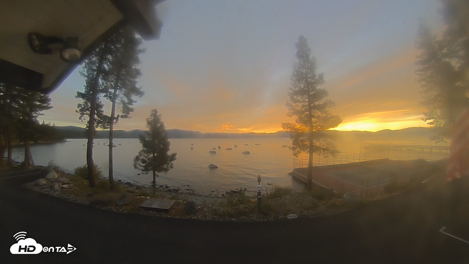 Snapshot of Carnelian Bay Lake Tahoe Live Webcam taken Sep 26, 2026, 6:52am PDT