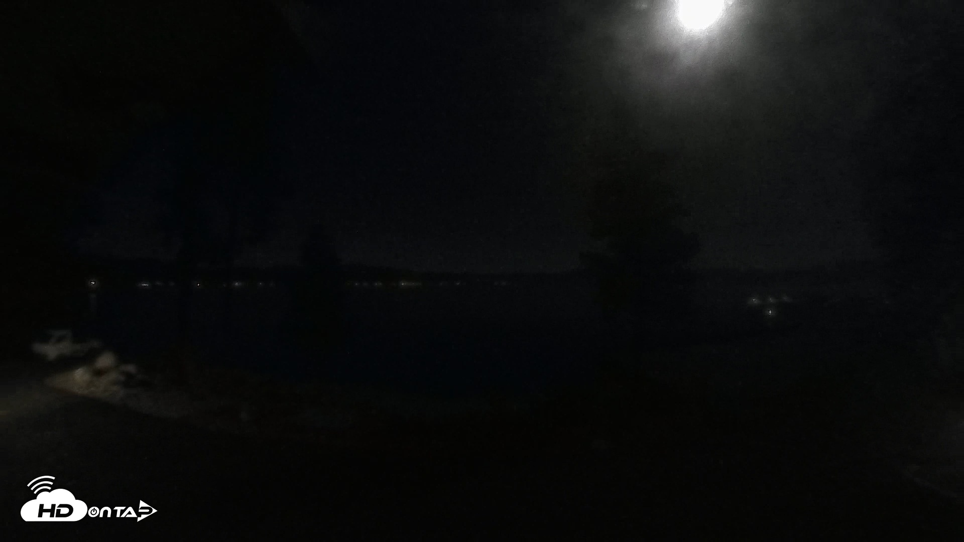 Snapshot of Carnelian Bay Lake Tahoe Live Webcam taken Oct 24, 2026, 9:07pm PDT