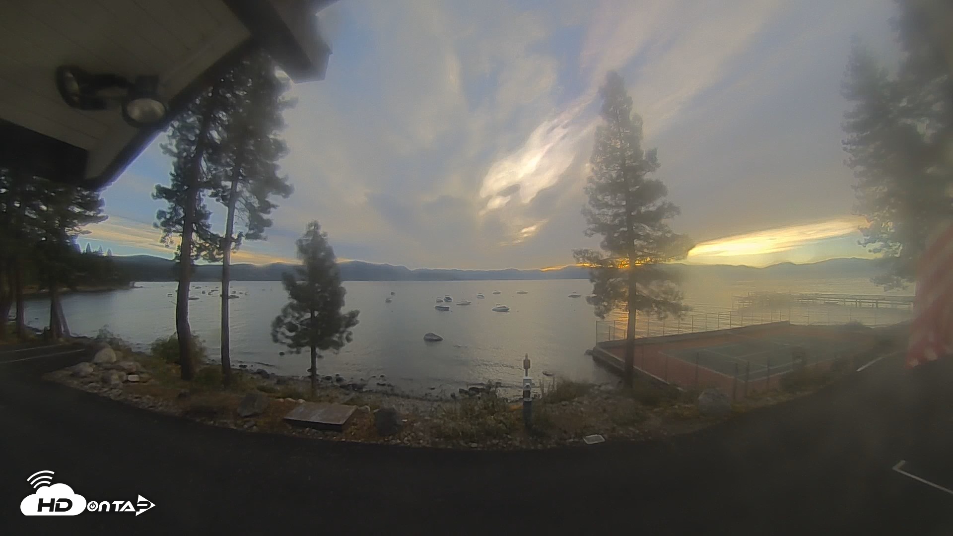 Snapshot of Carnelian Bay Lake Tahoe Live Webcam taken Sep 26, 2026, 7:20am PDT