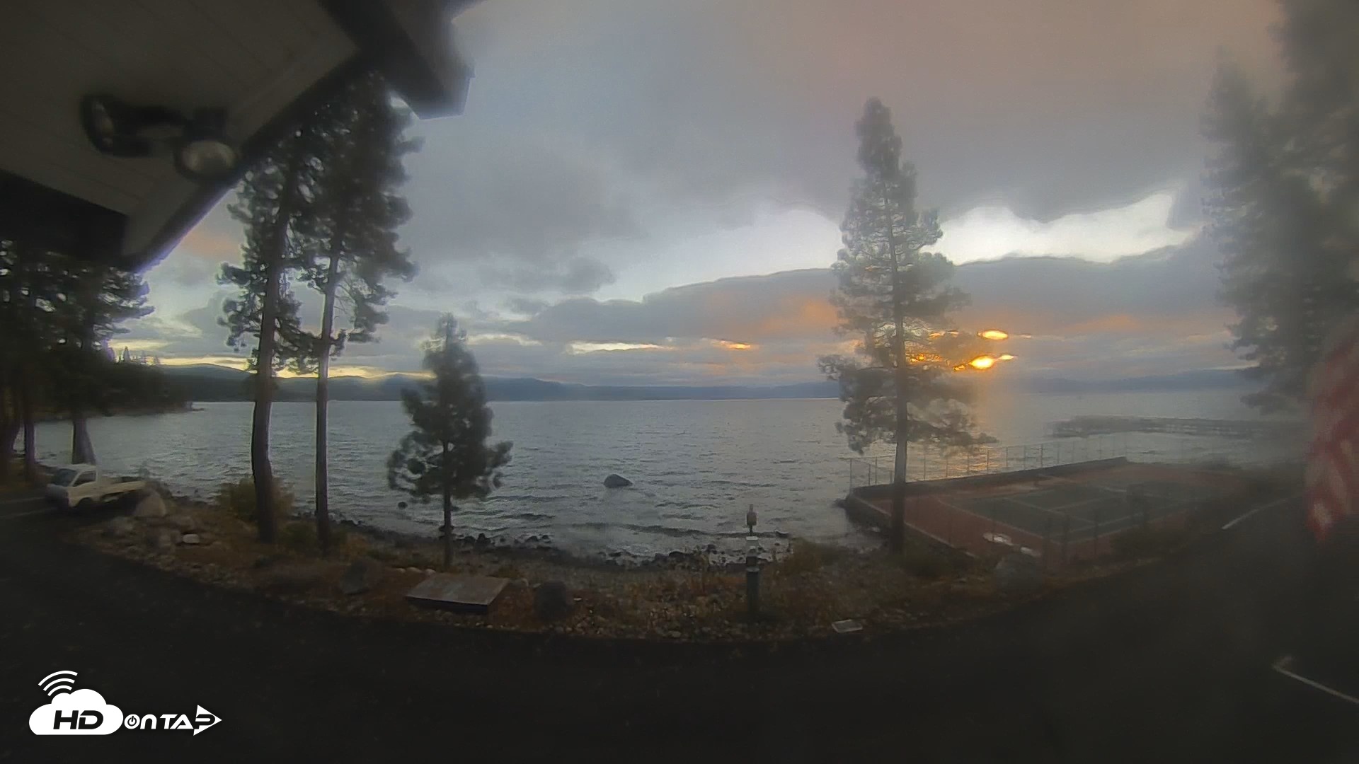 Snapshot of Carnelian Bay Lake Tahoe Live Webcam taken Oct 24, 2026, 7:34am PDT