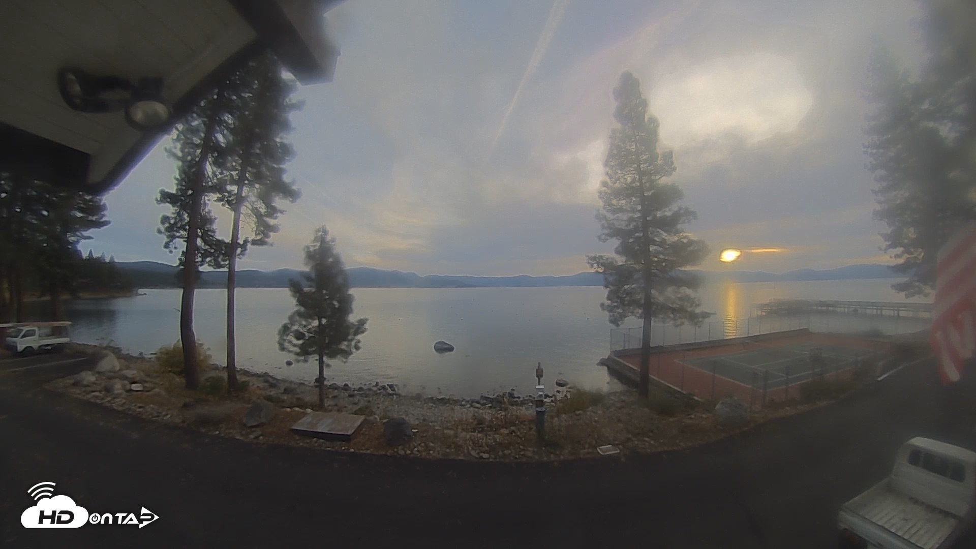 Snapshot of Carnelian Bay Lake Tahoe Live Webcam taken Oct 29, 2026, 7:52am PDT