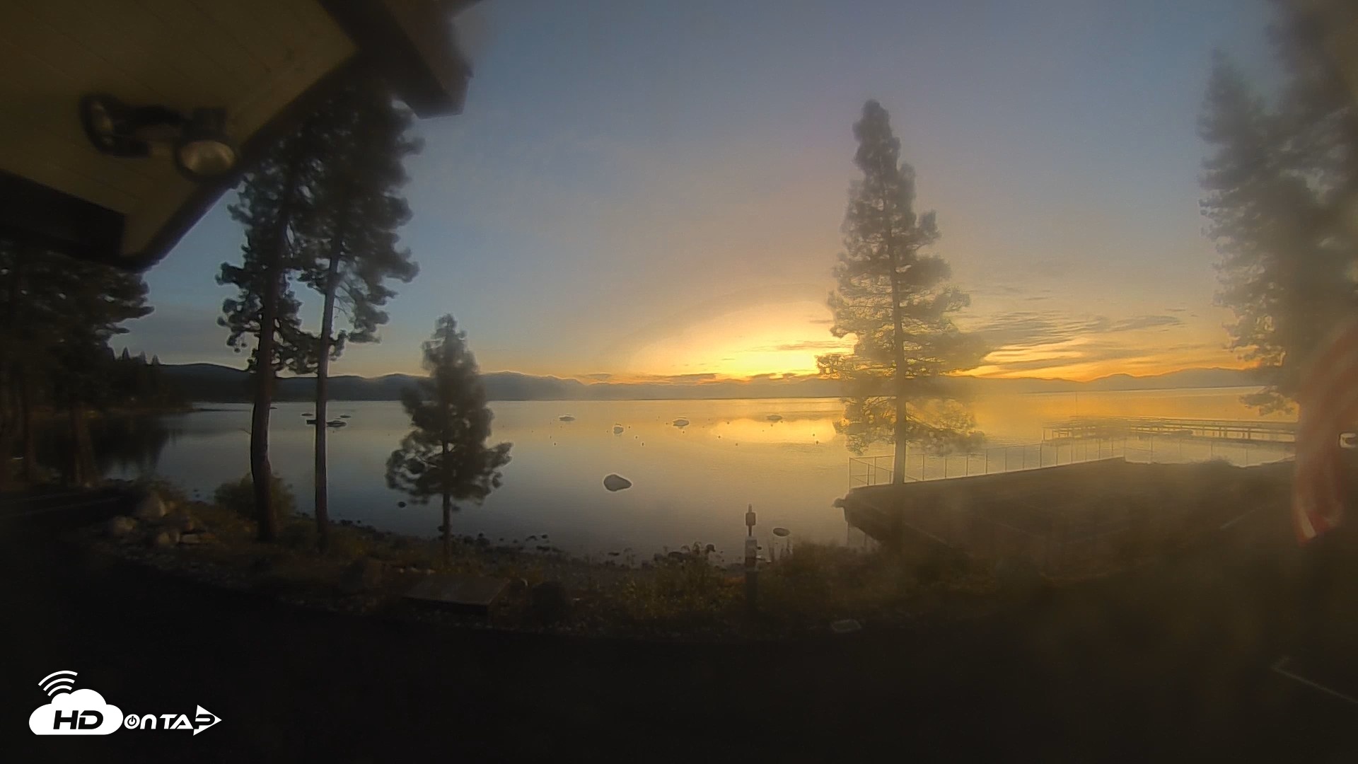 Snapshot of Carnelian Bay Lake Tahoe Live Webcam taken Oct 3, 2026, 6:41am PDT