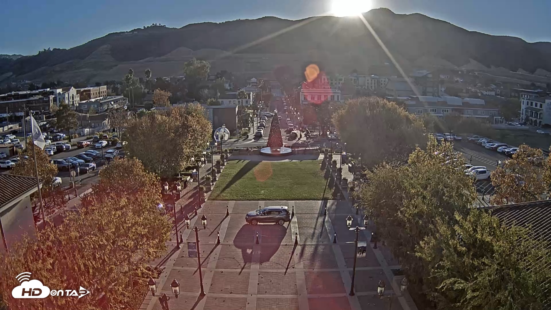 Snapshot of City of Temecula Town Square Live Webcam taken Dec 11, 2025, 3:47pm PST
