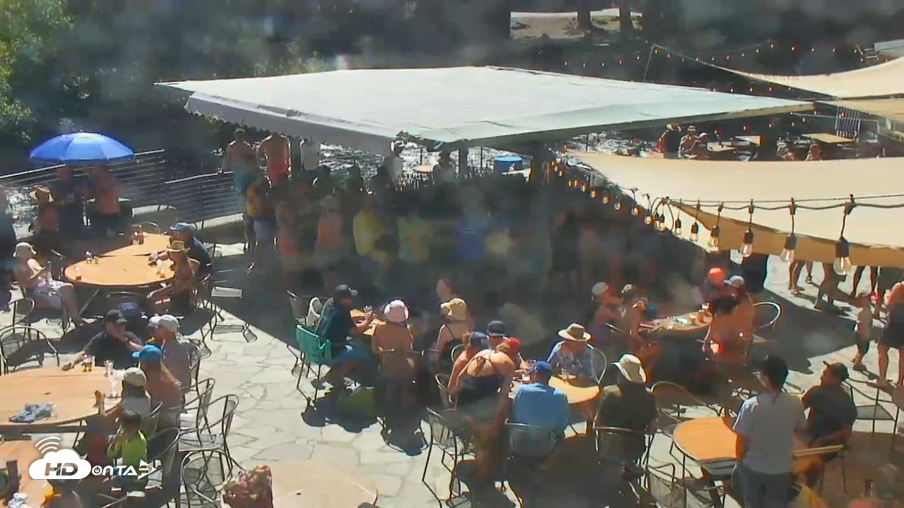 Snapshot of Tahoe City's River Ranch Lodge Live Cam taken Jul 25, 2026, 4:16pm PDT