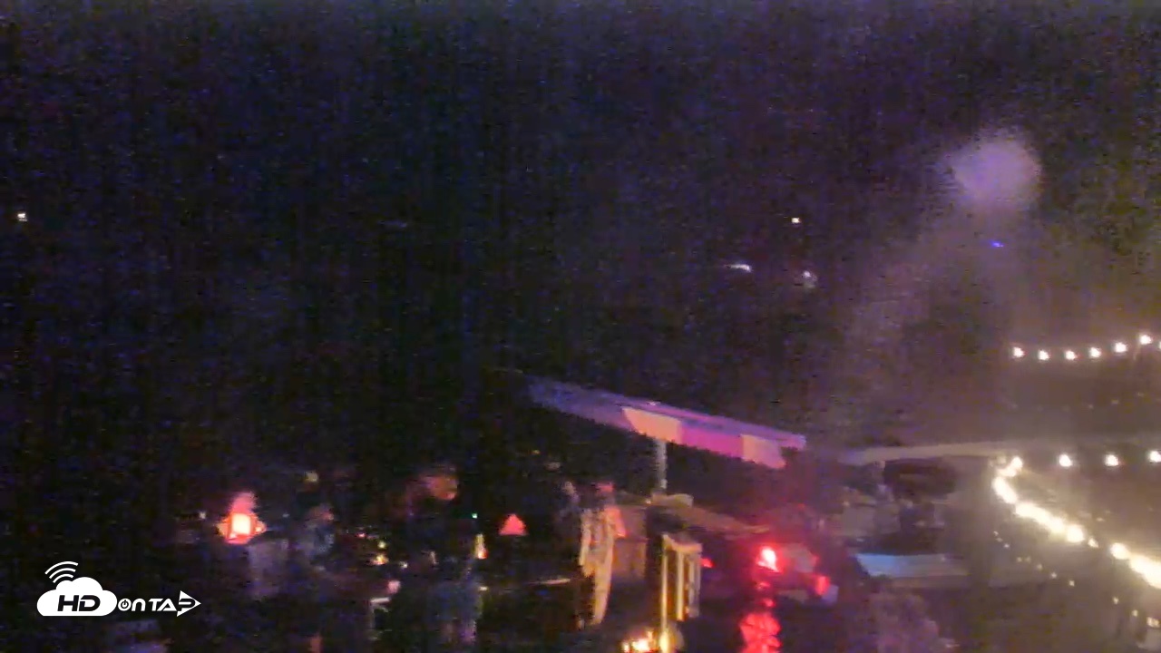 Snapshot of Tahoe City's River Ranch Lodge Live Cam taken Jul 18, 2026, 10:32pm PDT