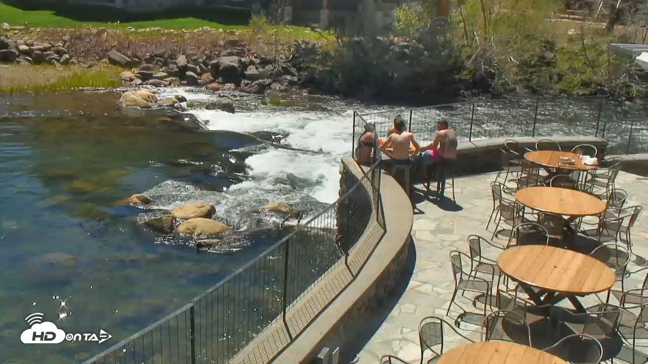 Snapshot of Tahoe City's River Ranch Lodge Live Cam taken May 10, 2026, 2:09pm PDT