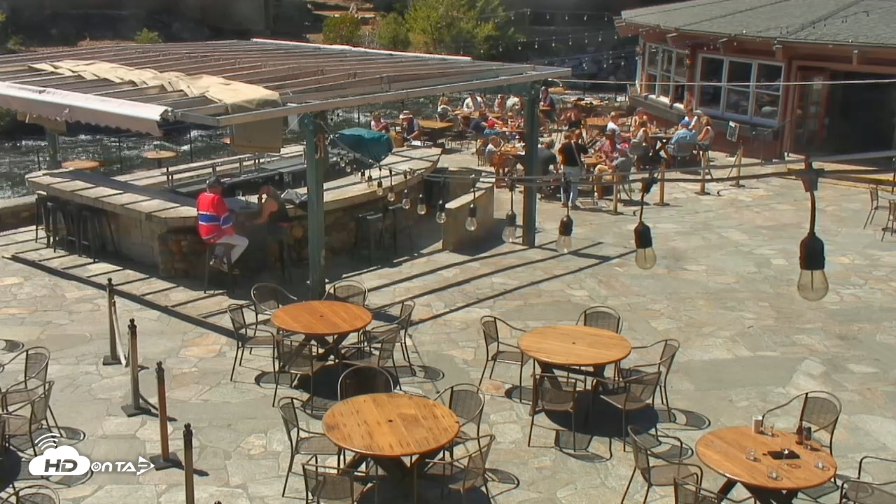 Snapshot of Tahoe City's River Ranch Lodge Live Cam taken May 10, 2026, 2:10pm PDT