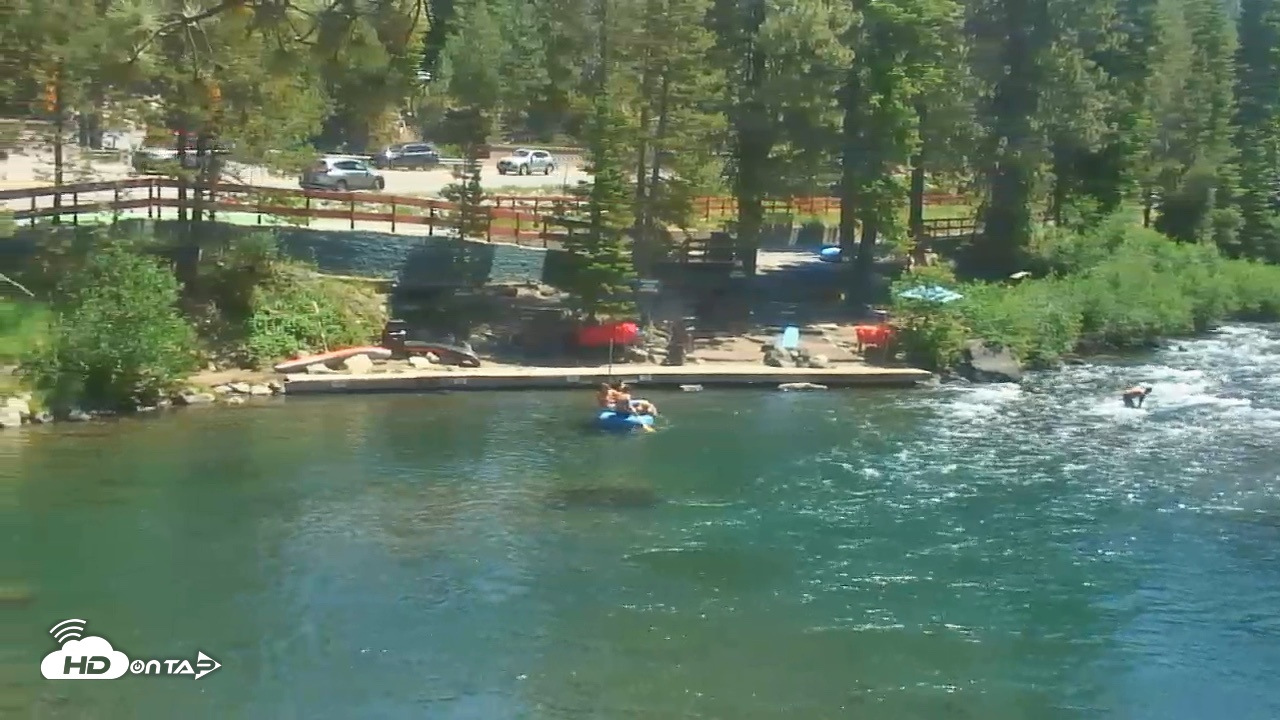 Snapshot of Tahoe City's River Ranch Lodge Live Cam taken Jun 16, 2026, 2:16pm PDT