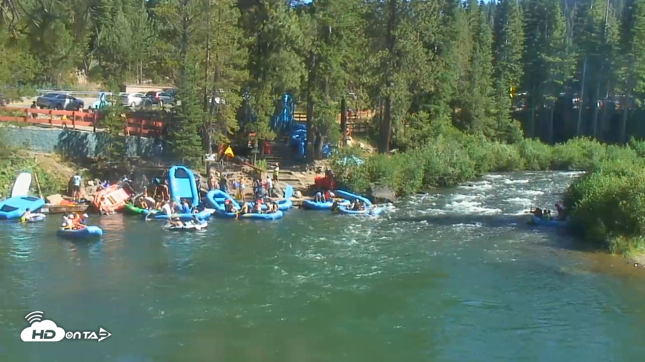 Snapshot of Tahoe City's River Ranch Lodge Live Cam taken Jul 25, 2026, 4:15pm PDT
