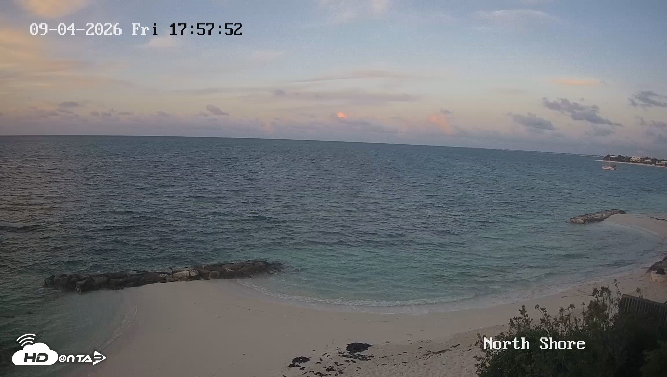 Snapshot of Turks & Caicos North Shore Live Webcam taken Sep 4, 2026, 6:58pm EDT
