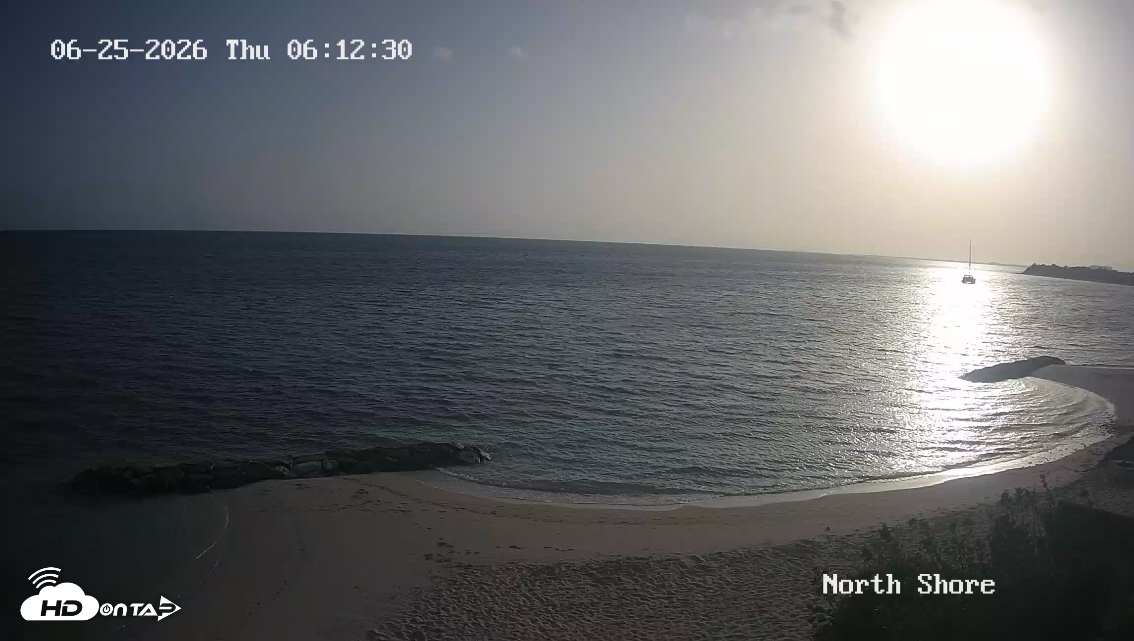 Snapshot of Turks & Caicos North Shore Live Webcam taken Jun 25, 2026, 7:13am EDT