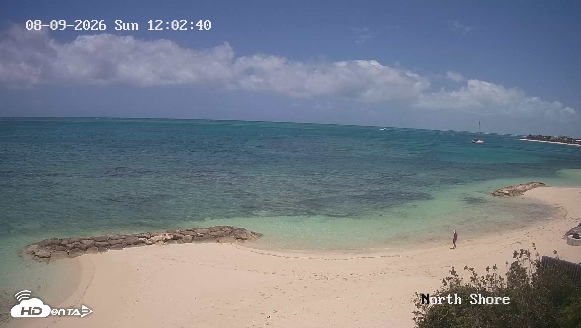 Snapshot of Turks & Caicos North Shore Live Webcam taken Aug 9, 2026, 1:03pm EDT