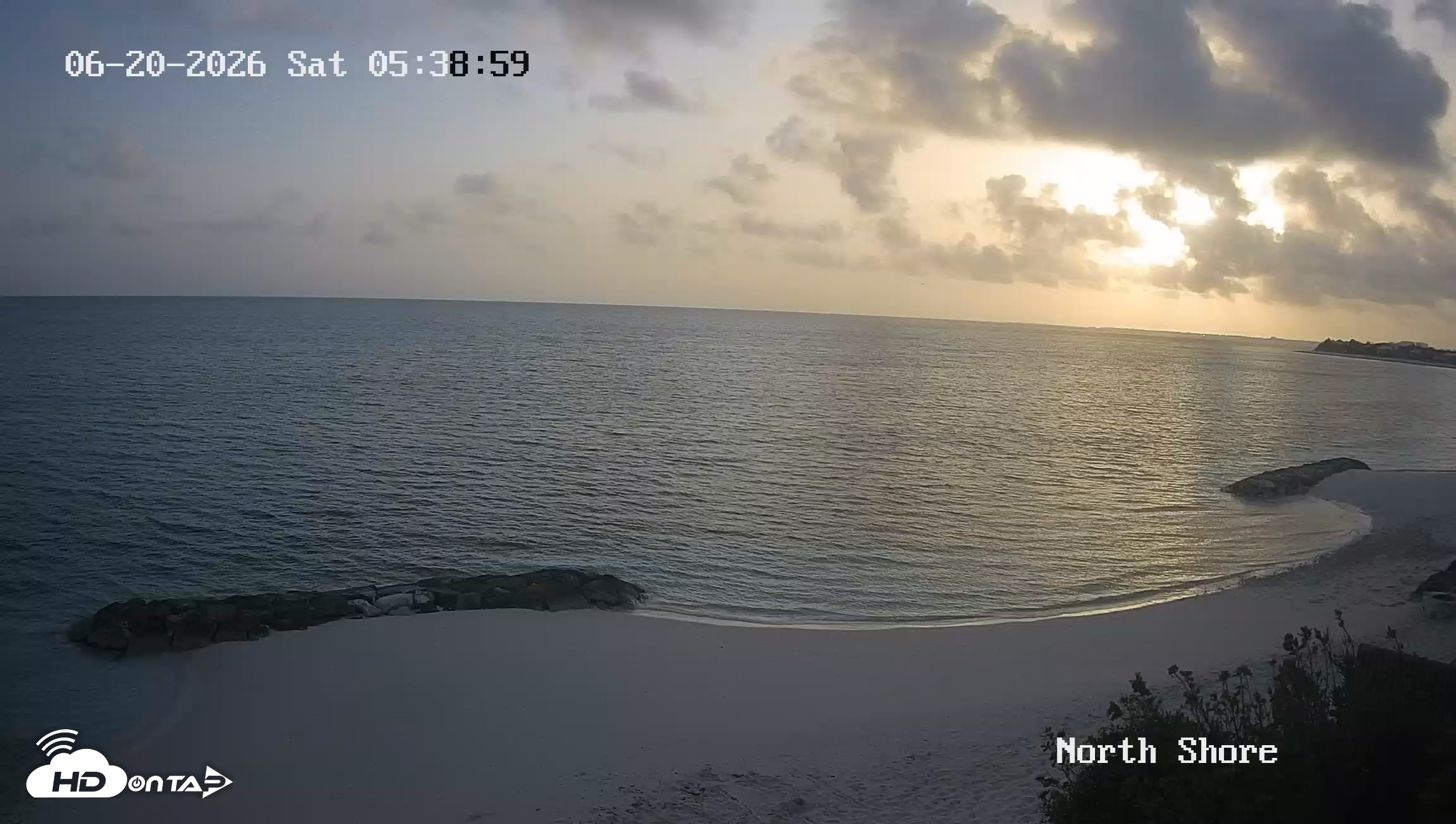 Snapshot of Turks & Caicos North Shore Live Webcam taken Jun 20, 2026, 6:39am EDT