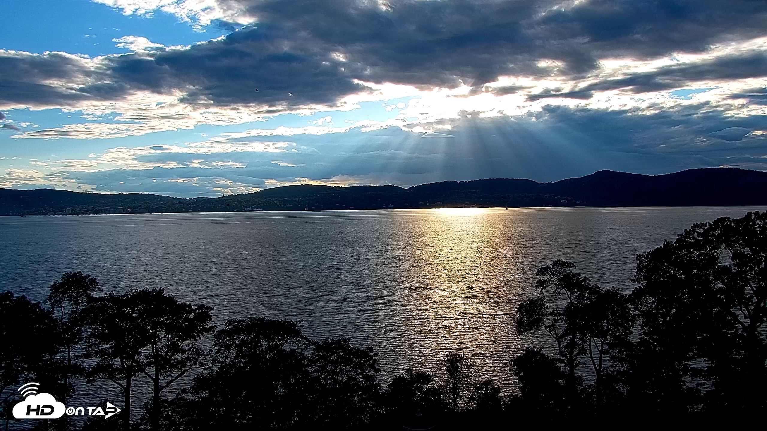 Snapshot of Hudson River Live Webcam taken Aug 25, 2026, 6:36pm EDT