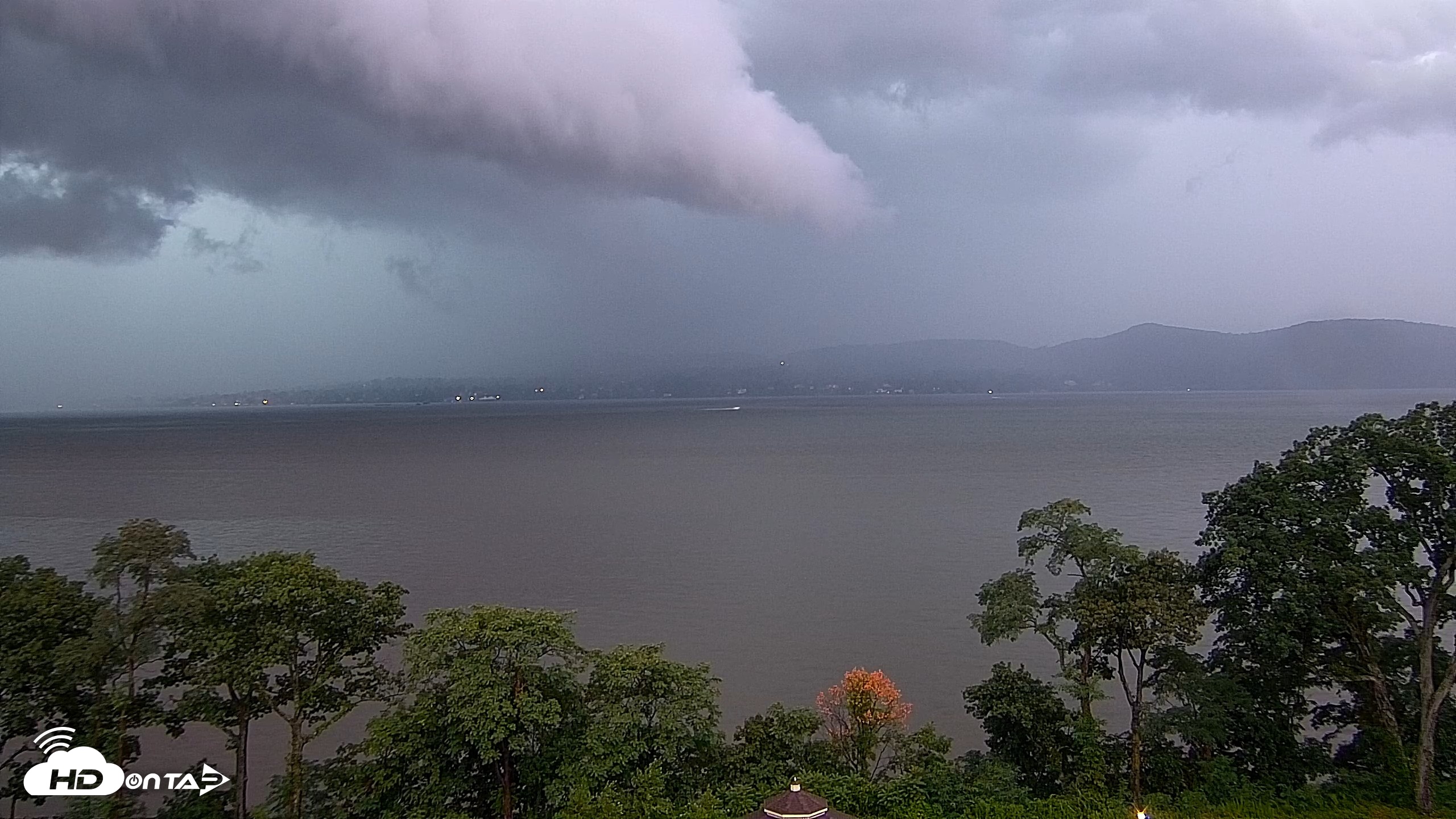 Snapshot of Hudson River Live Webcam taken Aug 7, 2026, 6:29pm EDT
