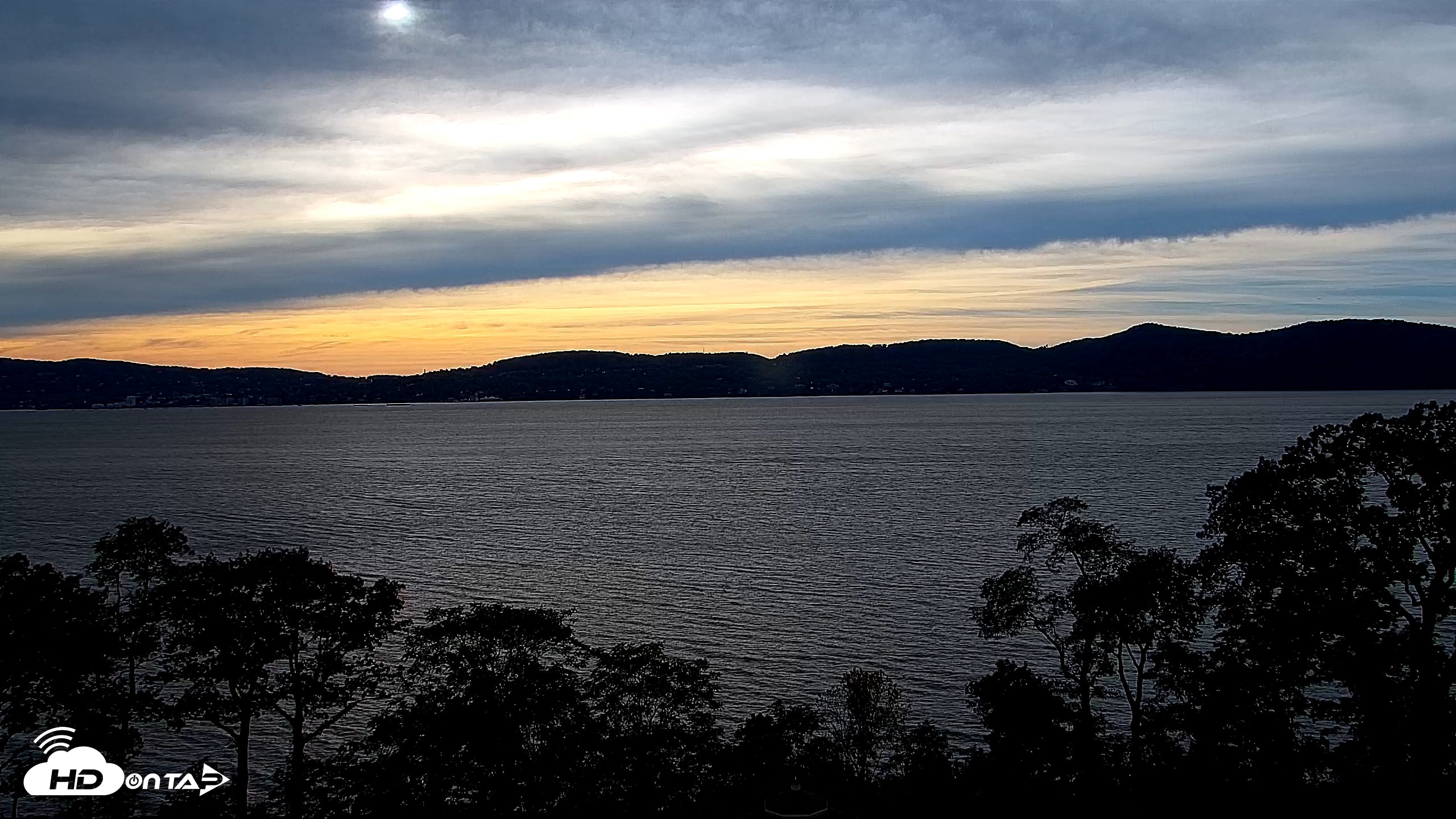 Snapshot of Hudson River Live Webcam taken Sep 25, 2026, 5:15pm EDT