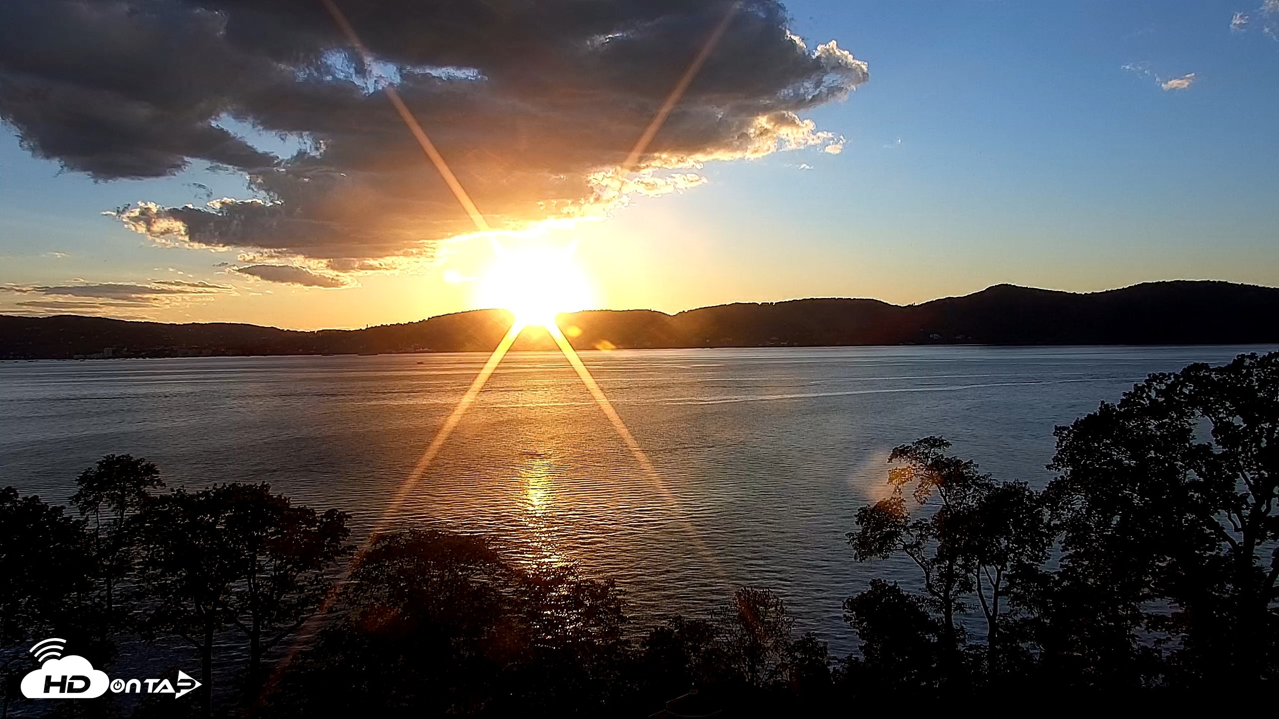 Snapshot of Hudson River Live Webcam taken Oct 3, 2026, 6:22pm EDT
