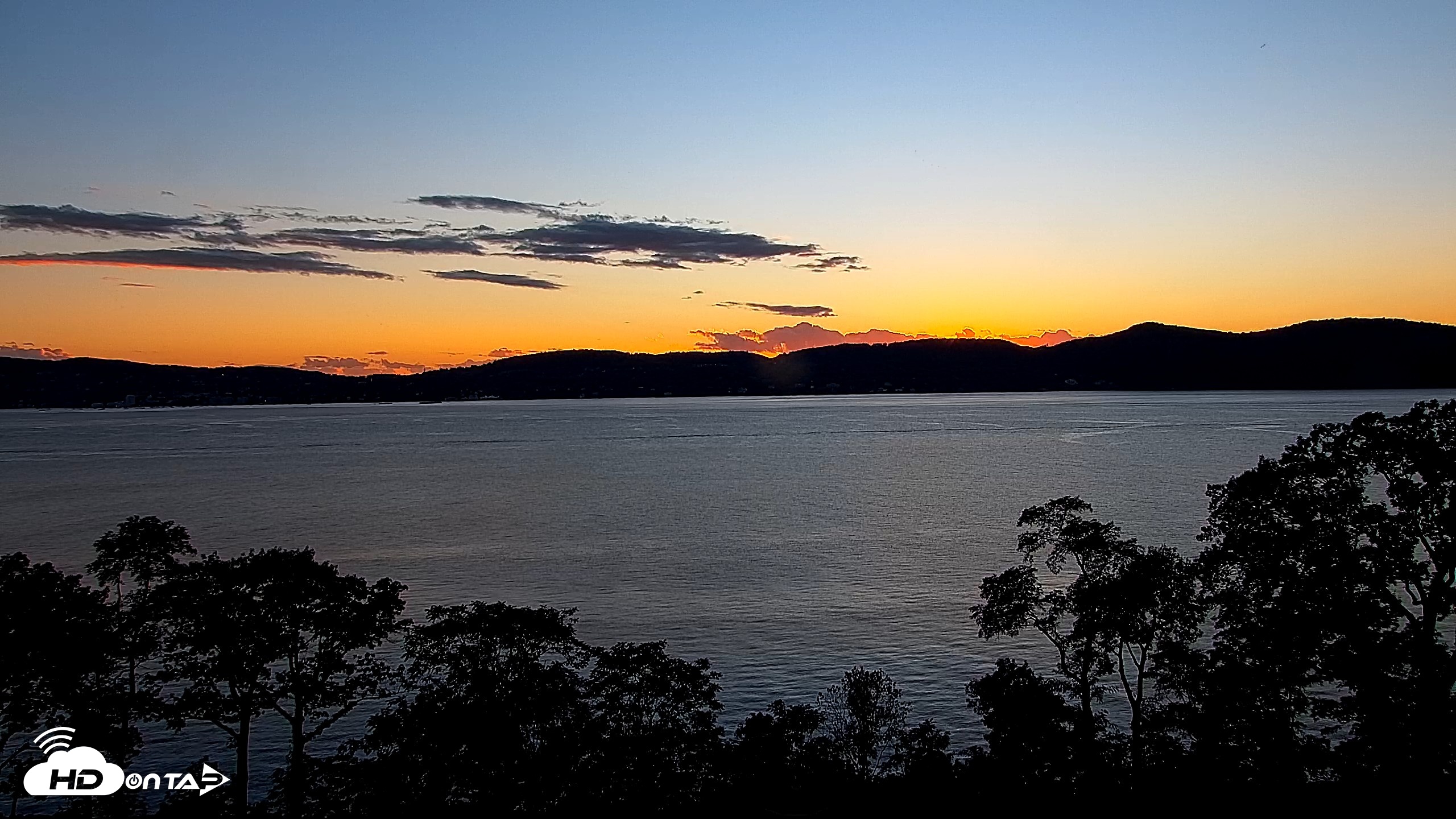 Snapshot of Hudson River Live Webcam taken Sep 6, 2026, 7:17pm EDT