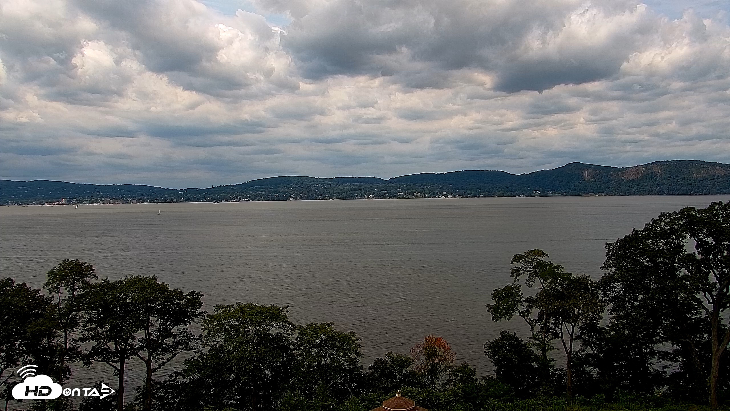 Snapshot of Hudson River Live Webcam taken Aug 16, 2026, 12:32pm EDT