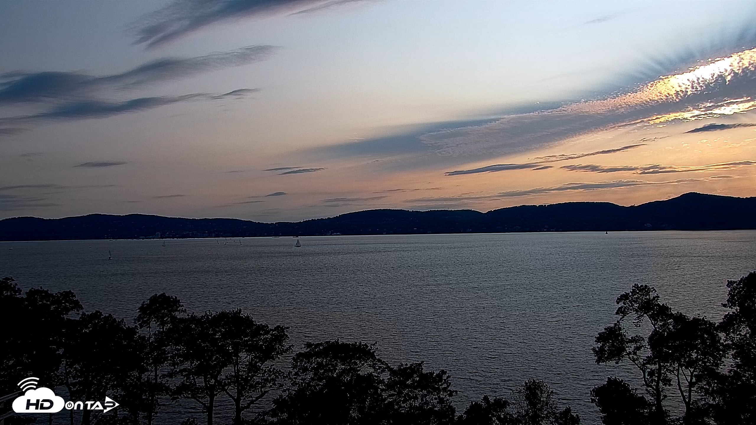 Snapshot of Hudson River Live Webcam taken Jul 22, 2026, 7:22pm EDT