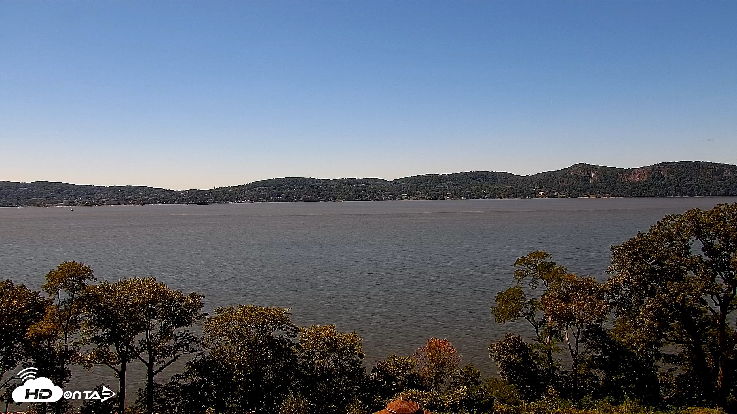 Snapshot of Hudson River Live Webcam taken Sep 11, 2026, 1:35pm EDT