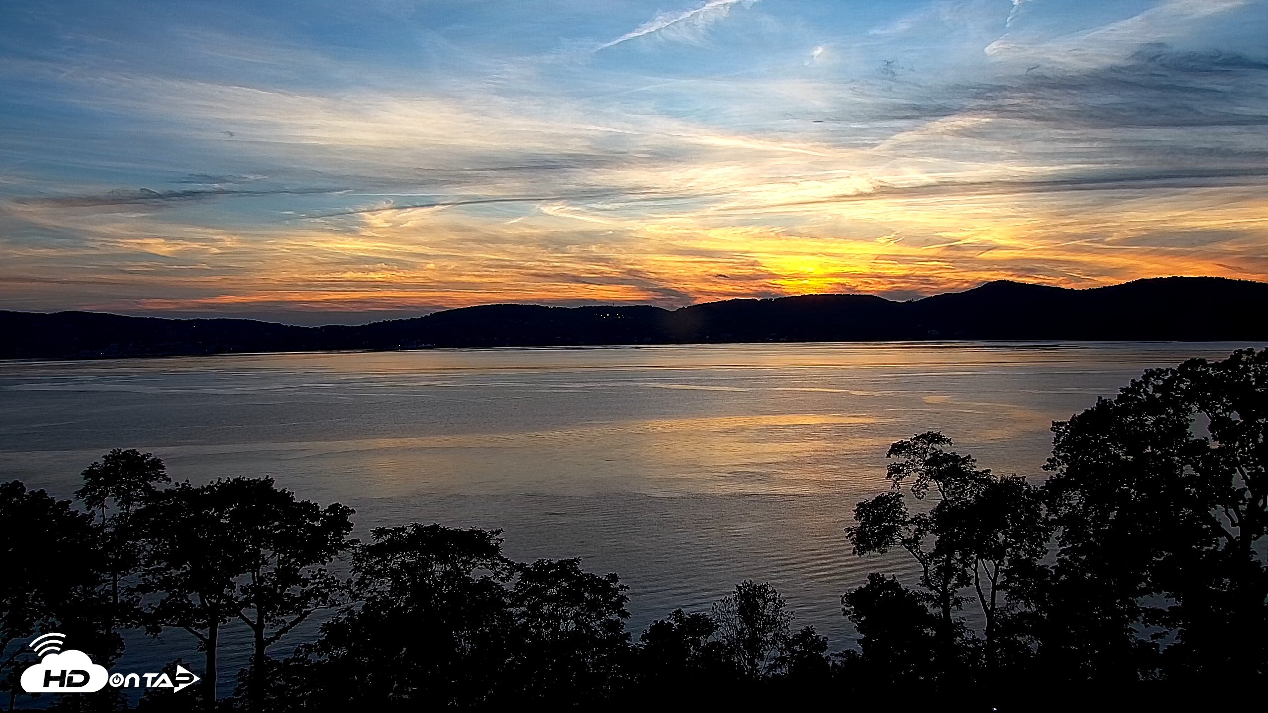 Snapshot of Hudson River Live Webcam taken Sep 8, 2026, 7:14pm EDT