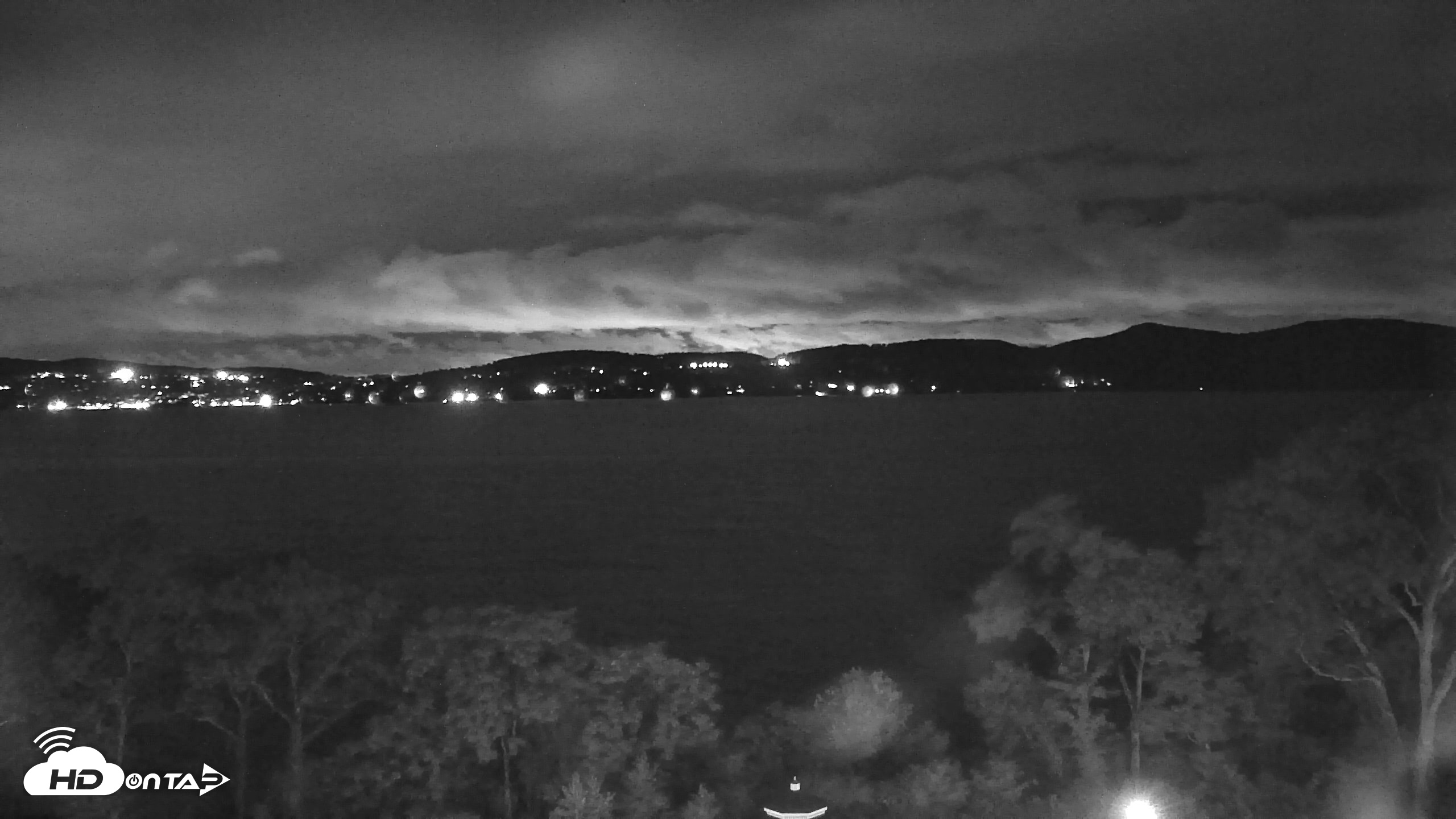 Snapshot of Hudson River Live Webcam taken Sep 21, 2026, 1:06am EDT