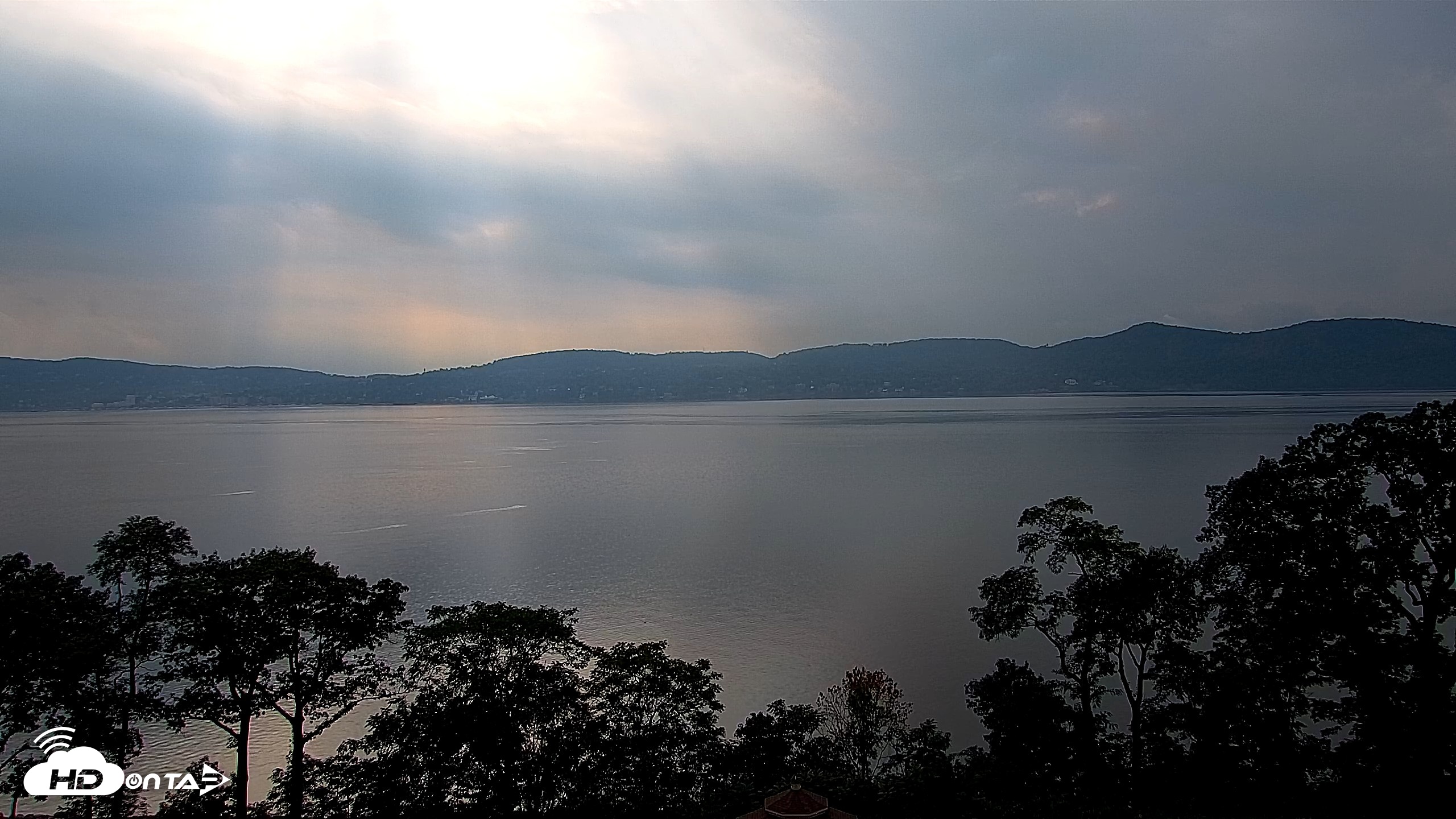 Snapshot of Hudson River Live Webcam taken Sep 1, 2026, 4:40pm EDT