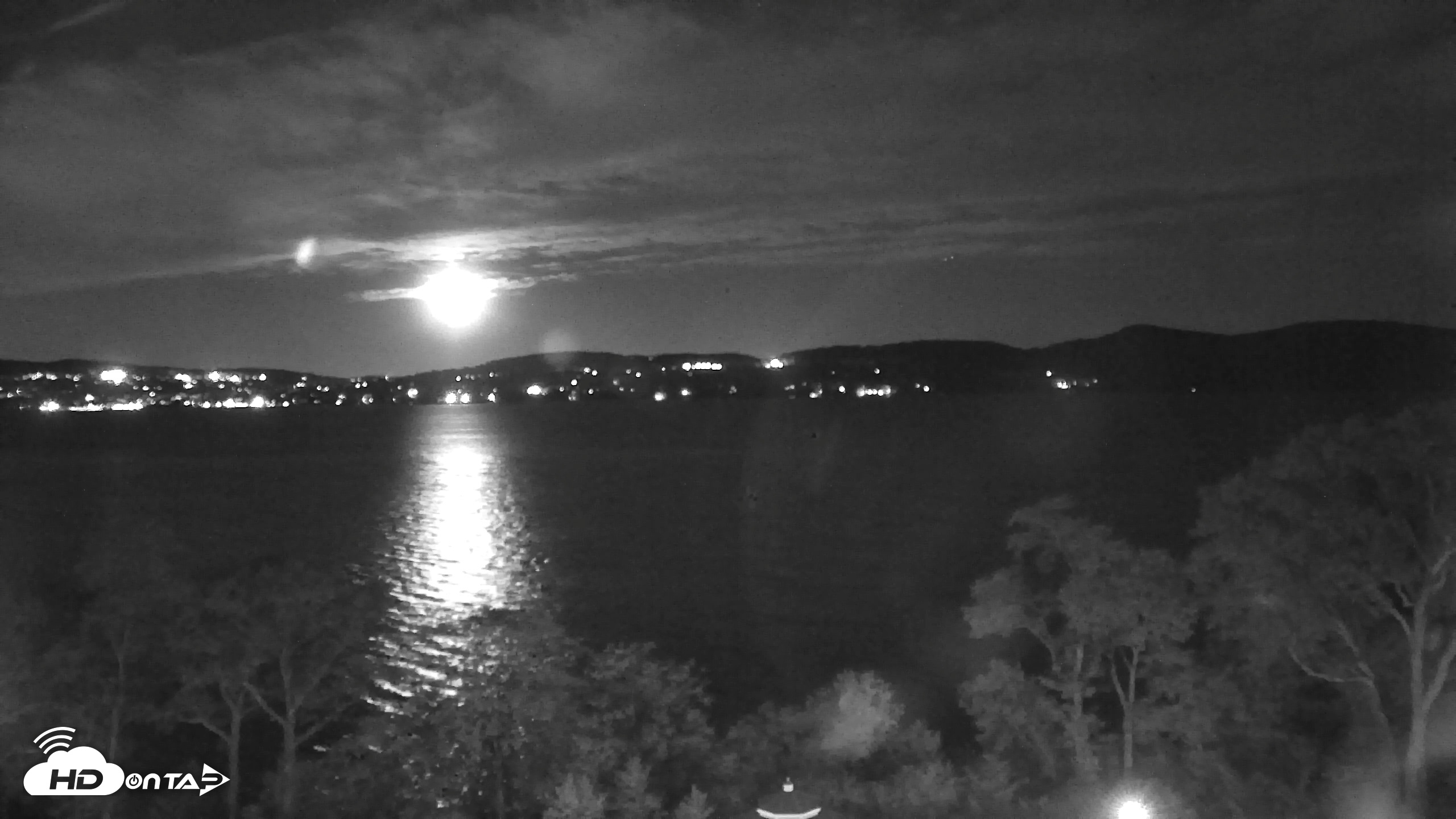Snapshot of Hudson River Live Webcam taken Oct 22, 2026, 2:54am EDT