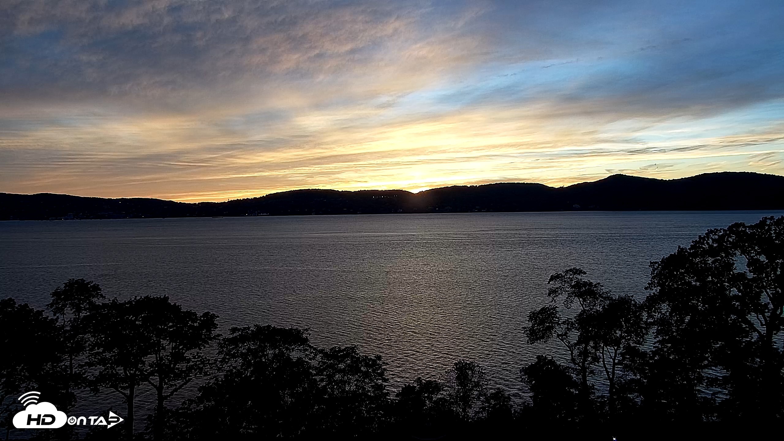 Snapshot of Hudson River Live Webcam taken Sep 24, 2026, 6:52pm EDT