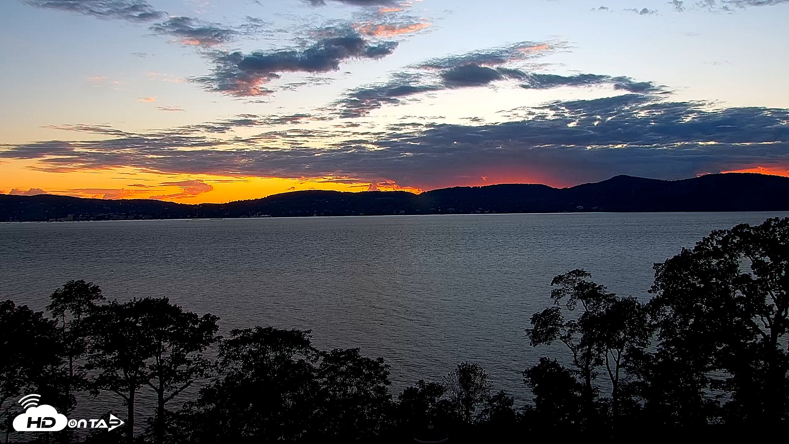 Snapshot of Hudson River Live Webcam taken Sep 5, 2026, 7:17pm EDT
