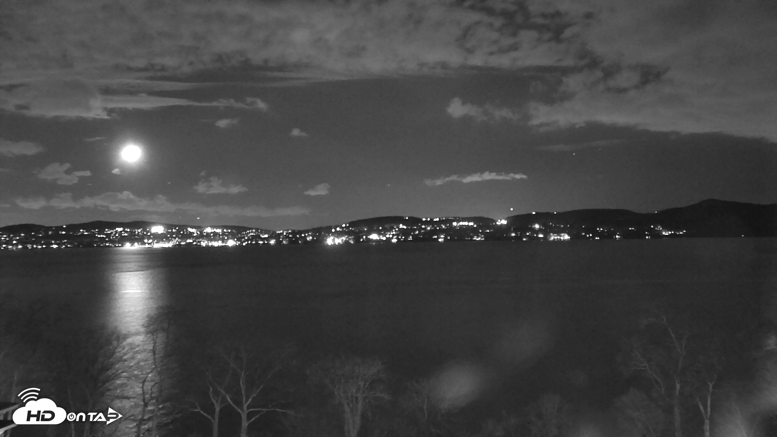 Snapshot of Hudson River Live Webcam taken Nov 26, 2025, 9:21pm EST